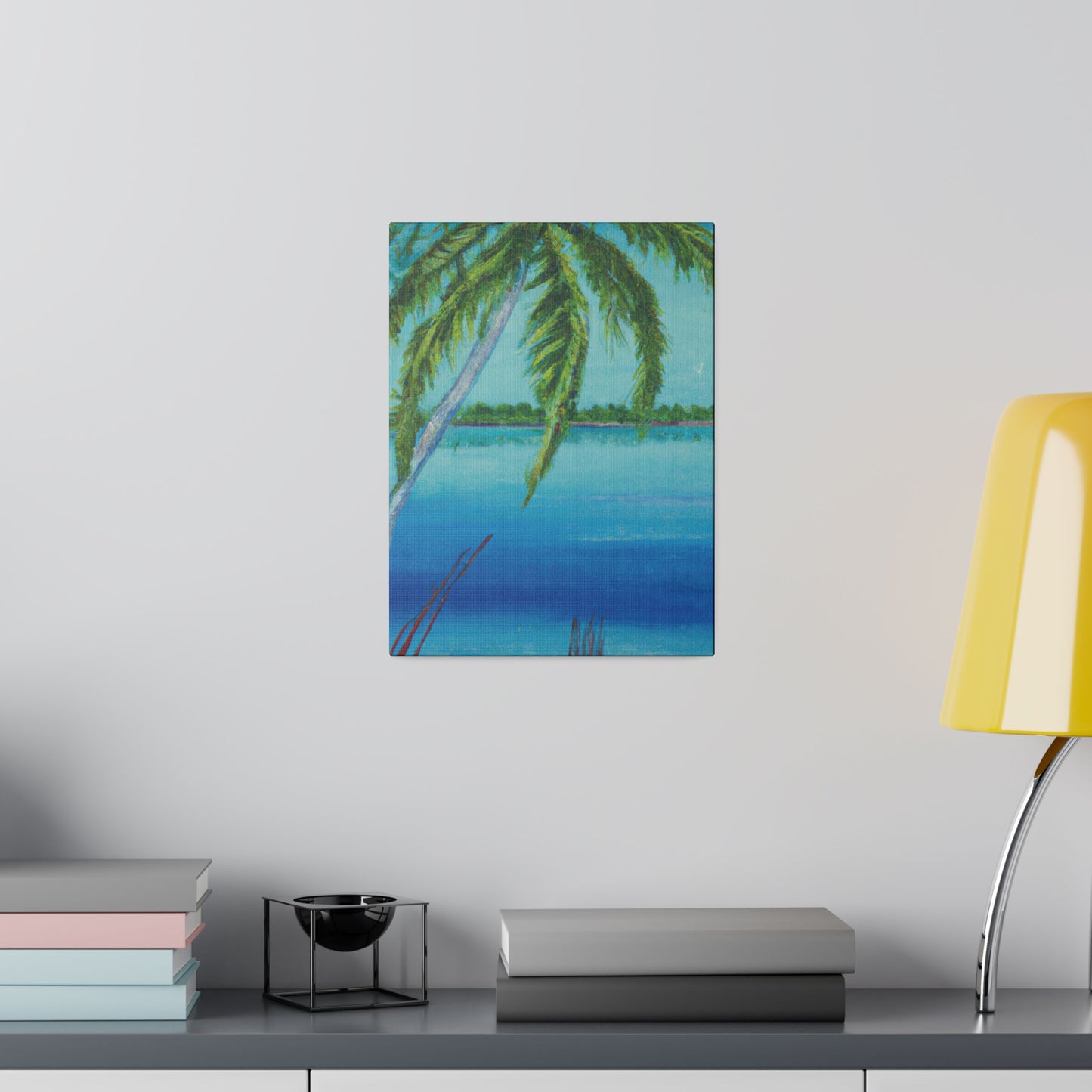 6874M - Bahamas Ocean Painting Print | Bahamas | Ocean | Beach | Poster | Home Decor | Wall Art | Canvas