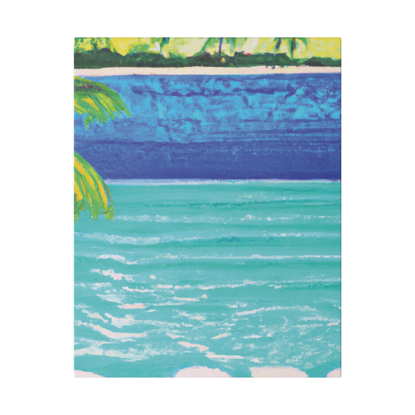 4234Z - Bahamas Ocean Painting Print | Bahamas | Ocean | Beach | Poster | Home Decor | Wall Art | Canvas