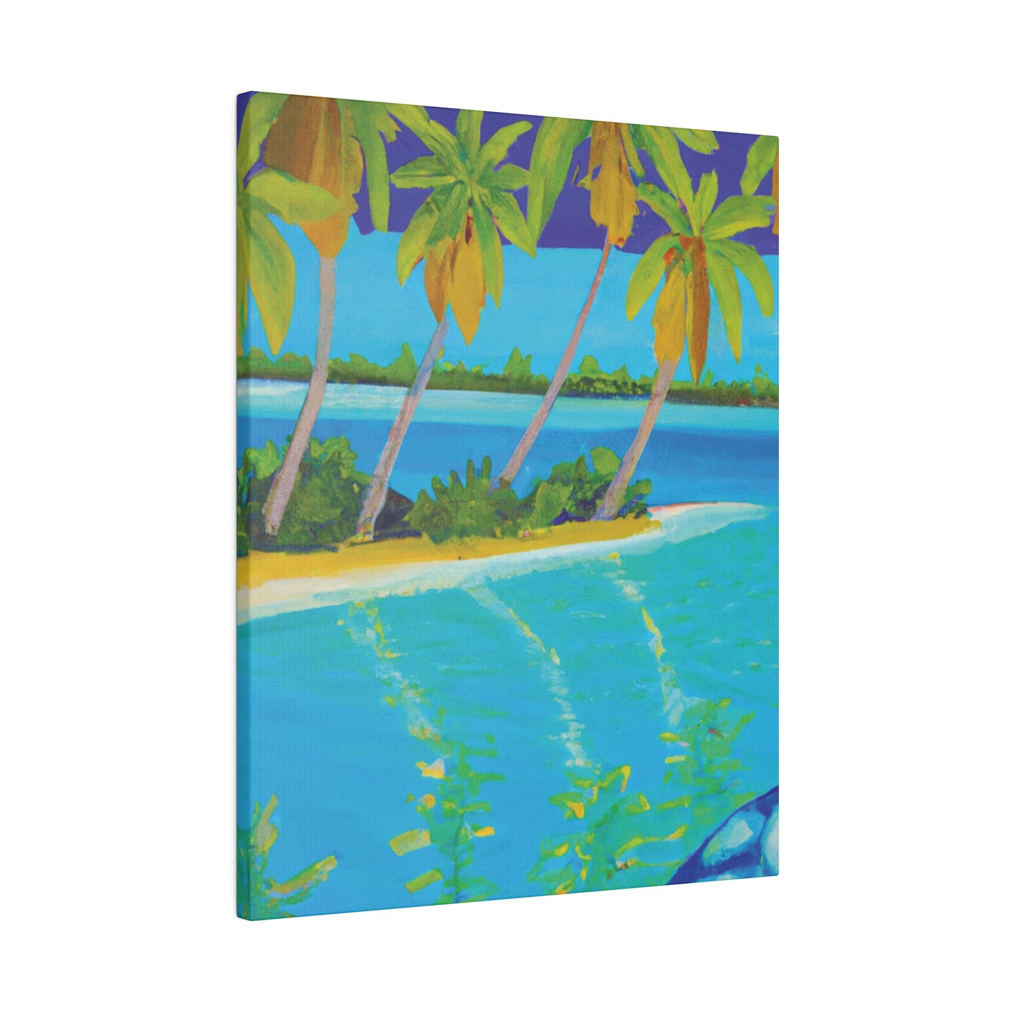 8347B - Bahamas Ocean Painting Print | Bahamas | Ocean | Beach | Poster | Home Decor | Wall Art | Canvas