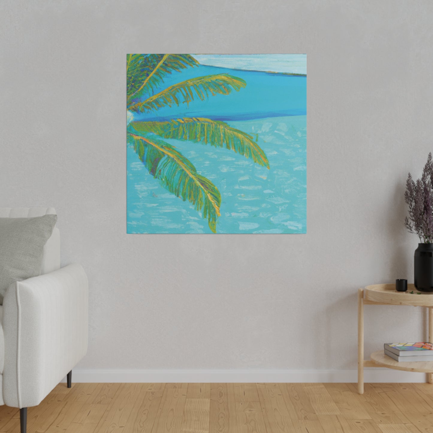 6398H - Bahamas Ocean Painting Print | Bahamas | Ocean | Beach | Poster | Home Decor | Wall Art | Canvas