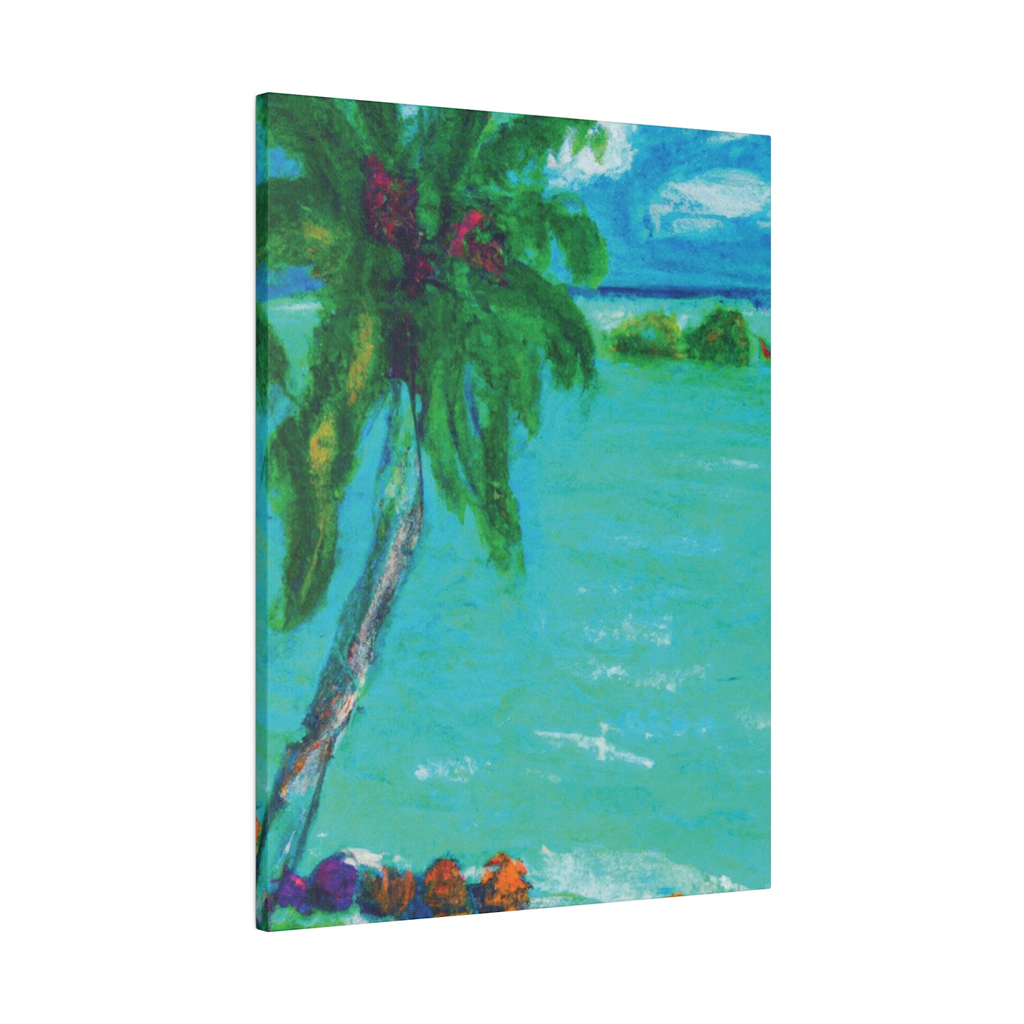 8864T - Bahamas Ocean Painting Print | Bahamas | Ocean | Beach | Poster | Home Decor | Wall Art | Canvas