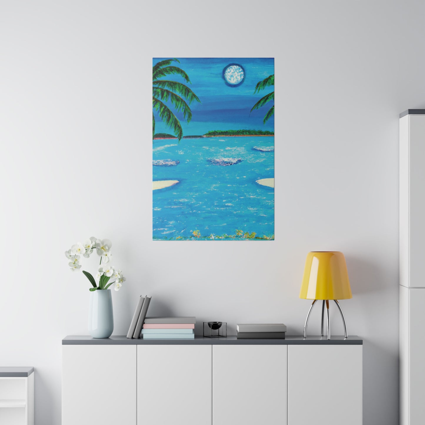 7239Z - Bahamas Ocean Painting Print | Bahamas | Ocean | Beach | Poster | Home Decor | Wall Art | Canvas