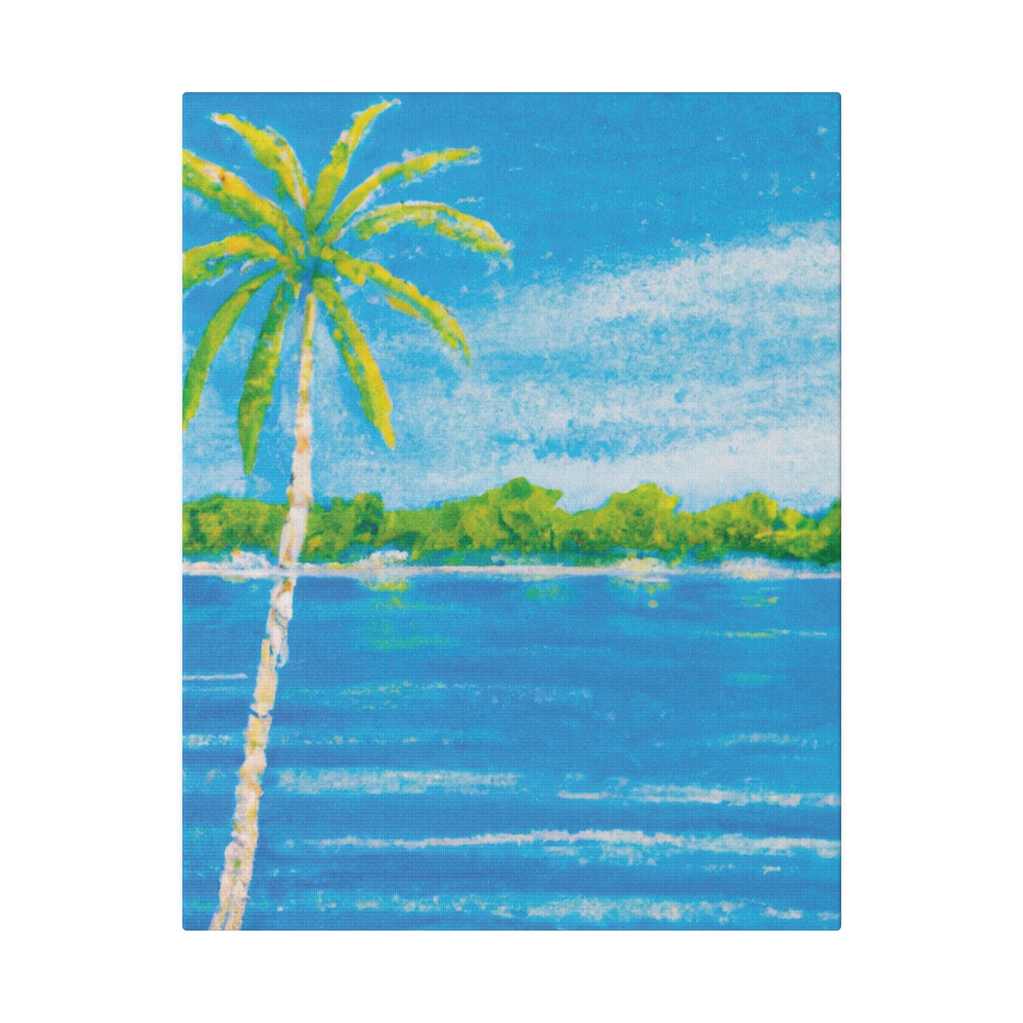 9803Q - Bahamas Ocean Painting Print | Bahamas | Ocean | Beach | Poster | Home Decor | Wall Art | Canvas