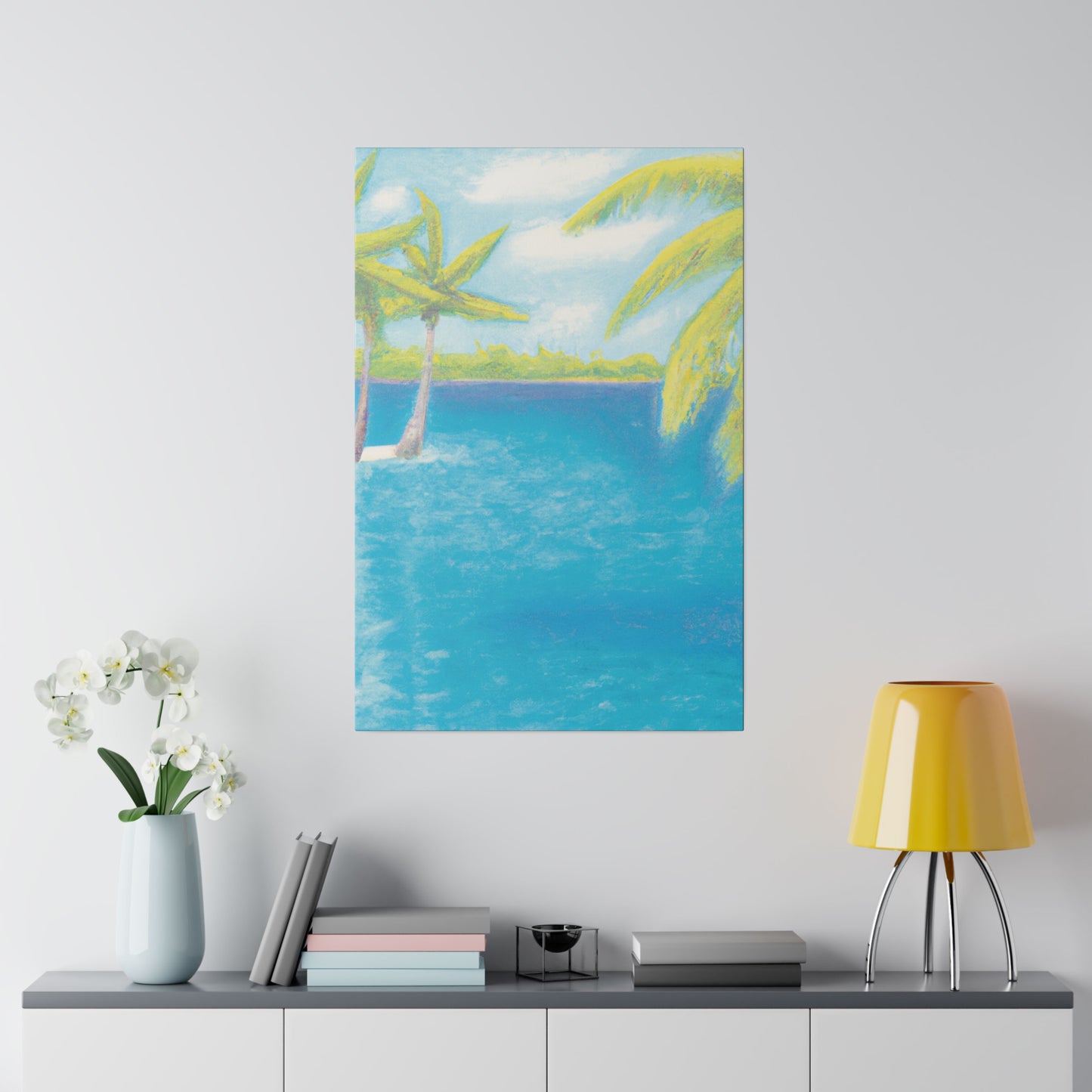 9254V - Bahamas Ocean Painting Print | Bahamas | Ocean | Beach | Poster | Home Decor | Wall Art | Canvas