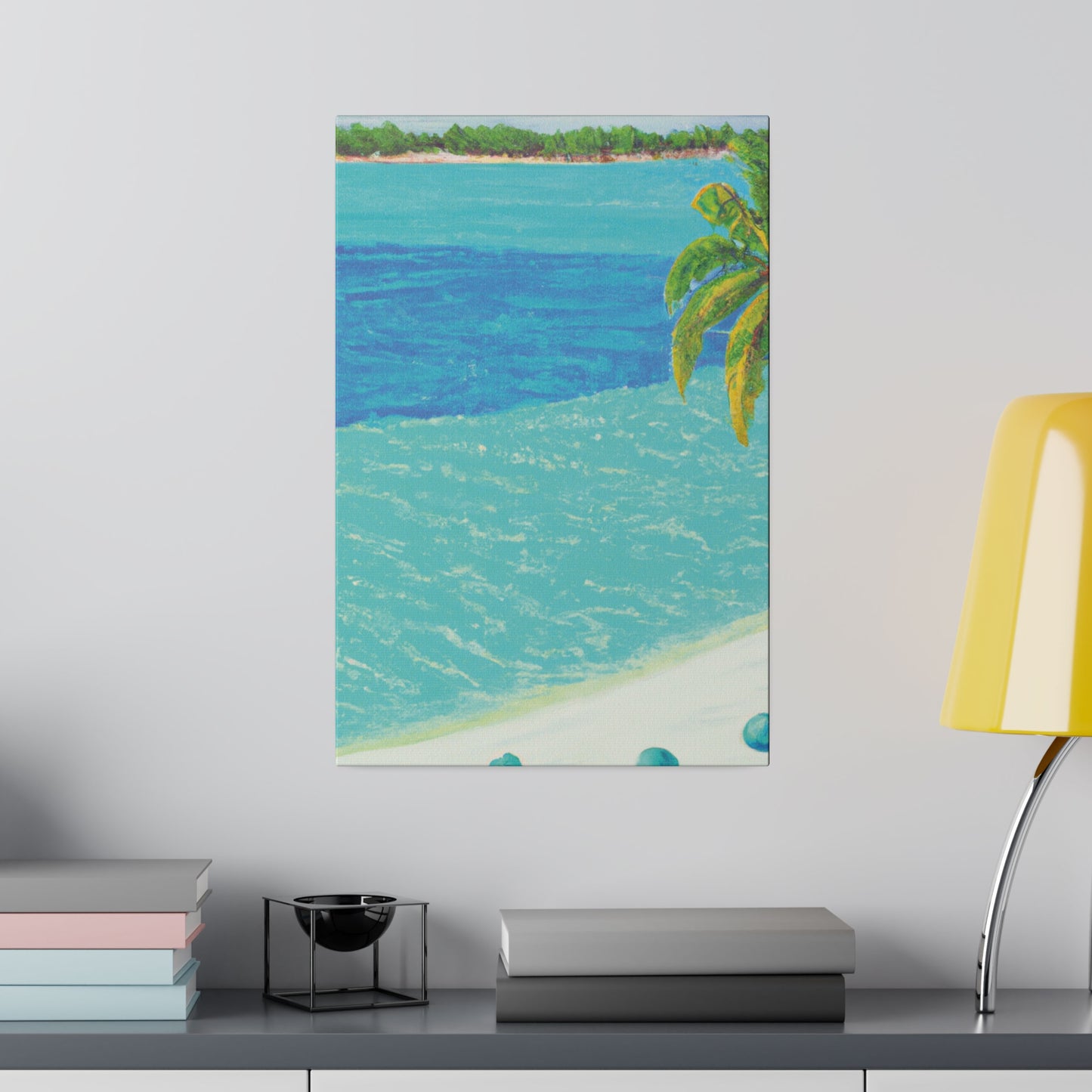 7221H - Bahamas Ocean Painting Print | Bahamas | Ocean | Beach | Poster | Home Decor | Wall Art | Canvas