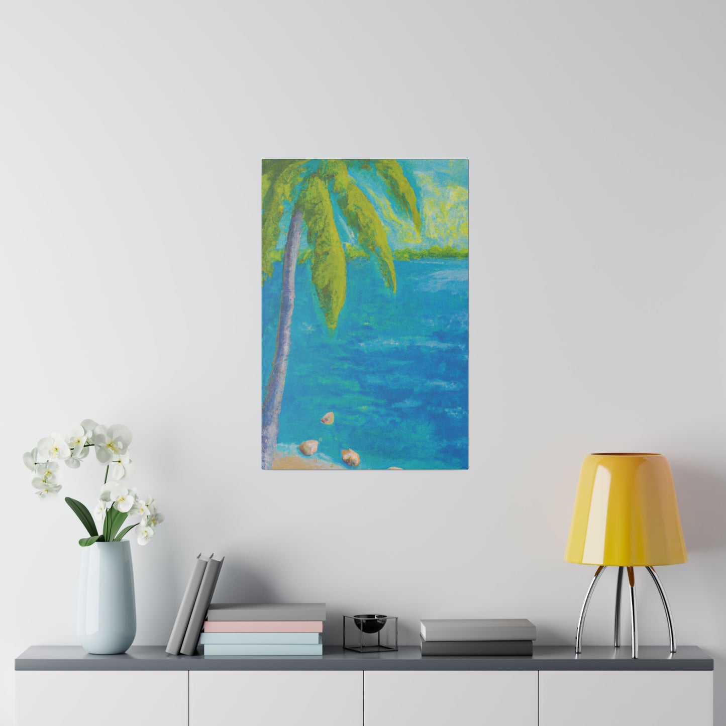 8812F - Bahamas Ocean Painting Print | Bahamas | Ocean | Beach | Poster | Home Decor | Wall Art | Canvas