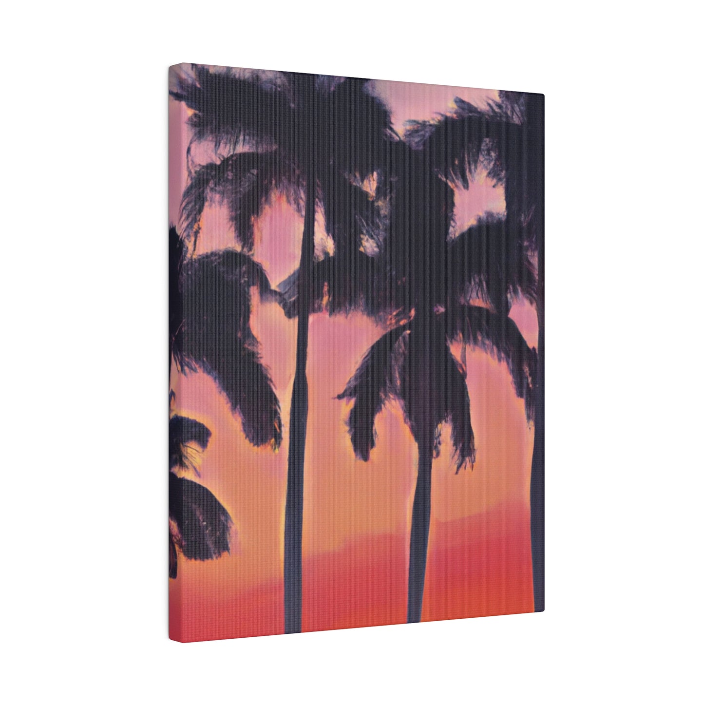 7239V - Miami Beach Sunset Painting Print | Miami | Beach | Sunset | Poster | Home Decor | Wall Art | Canvas