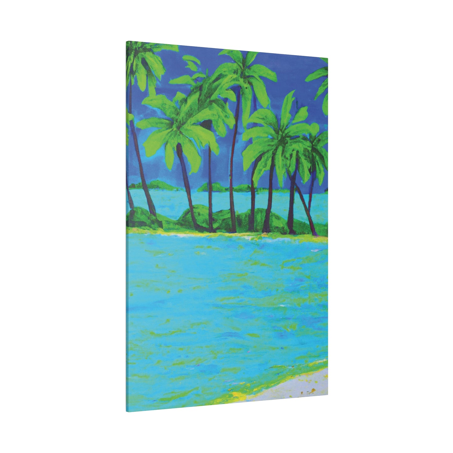 3148Z - Bahamas Ocean Painting Print | Bahamas | Ocean | Beach | Poster | Home Decor | Wall Art | Canvas