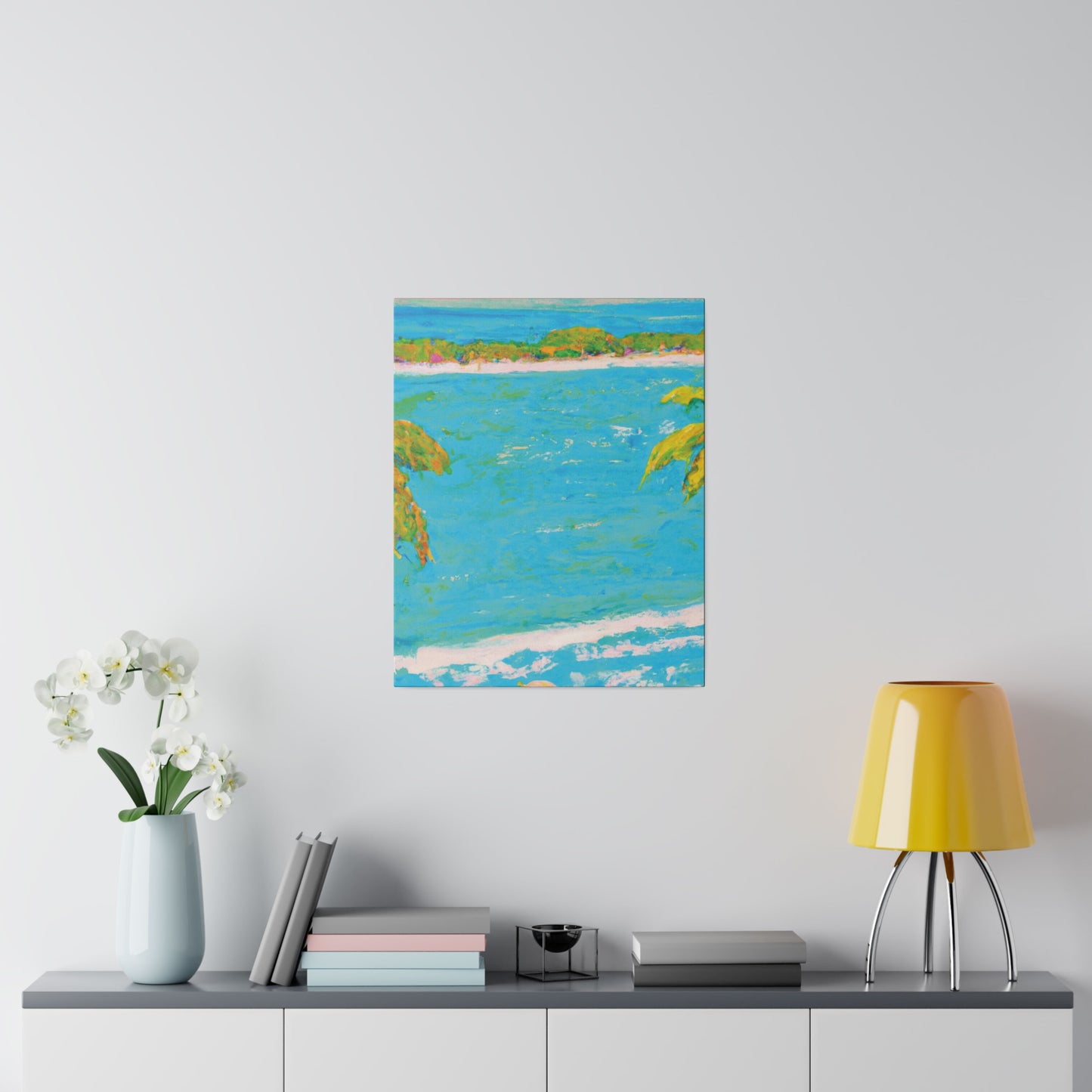 4783Z - Bahamas Ocean Painting Print | Bahamas | Ocean | Beach | Poster | Home Decor | Wall Art | Canvas