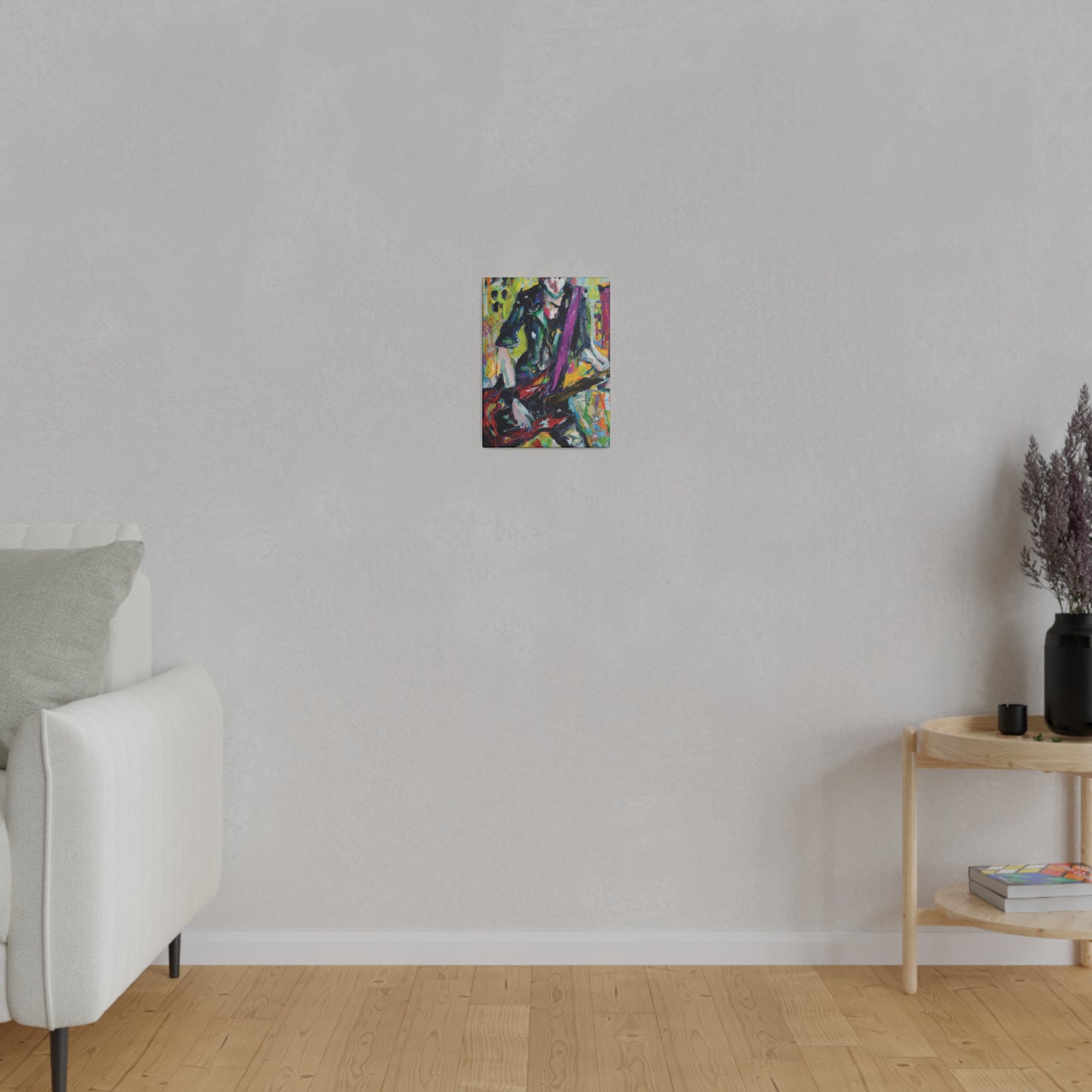 5521G - Rockstar Oil Painting Style Print | Poster | Home Decor | Wall Art | Music Art | Canvas