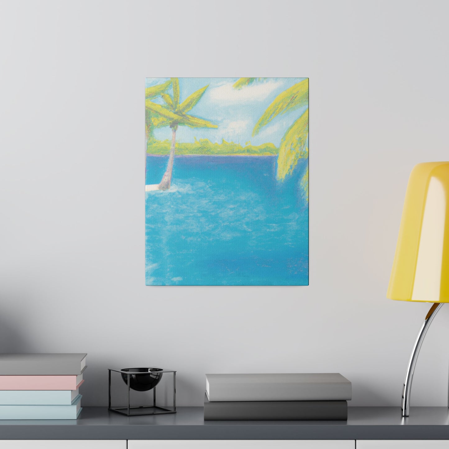 9254V - Bahamas Ocean Painting Print | Bahamas | Ocean | Beach | Poster | Home Decor | Wall Art | Canvas