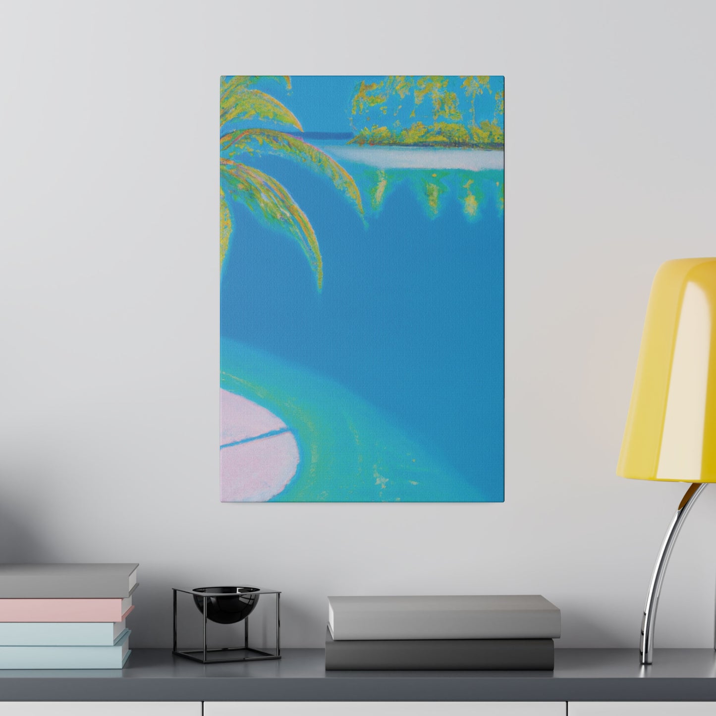 3233P - Bahamas Ocean Painting Print | Bahamas | Ocean | Beach | Poster | Home Decor | Wall Art | Canvas