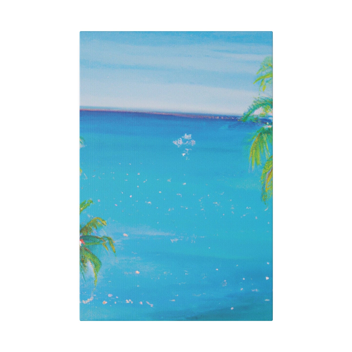 5683U - Bahamas Ocean Painting Print | Bahamas | Ocean | Beach | Poster | Home Decor | Wall Art | Canvas