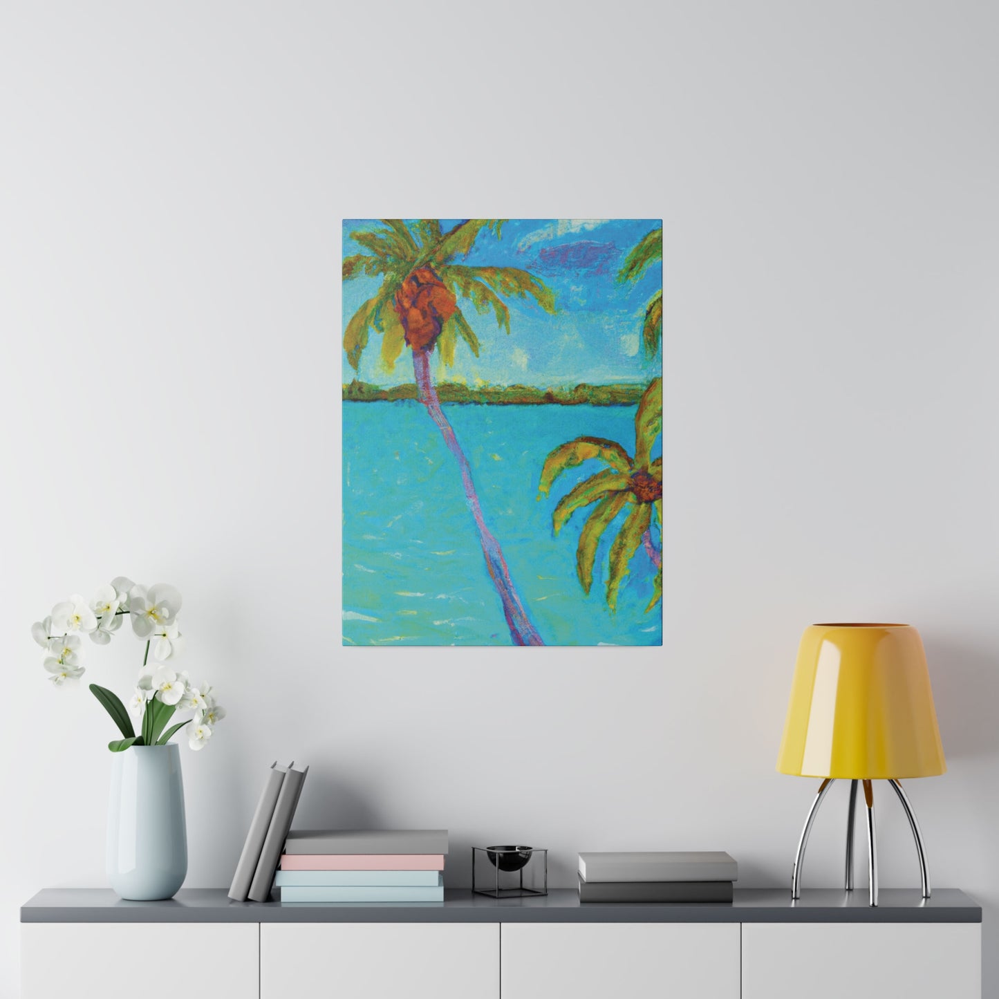 4676F - Bahamas Ocean Painting Print | Bahamas | Ocean | Beach | Poster | Home Decor | Wall Art | Canvas