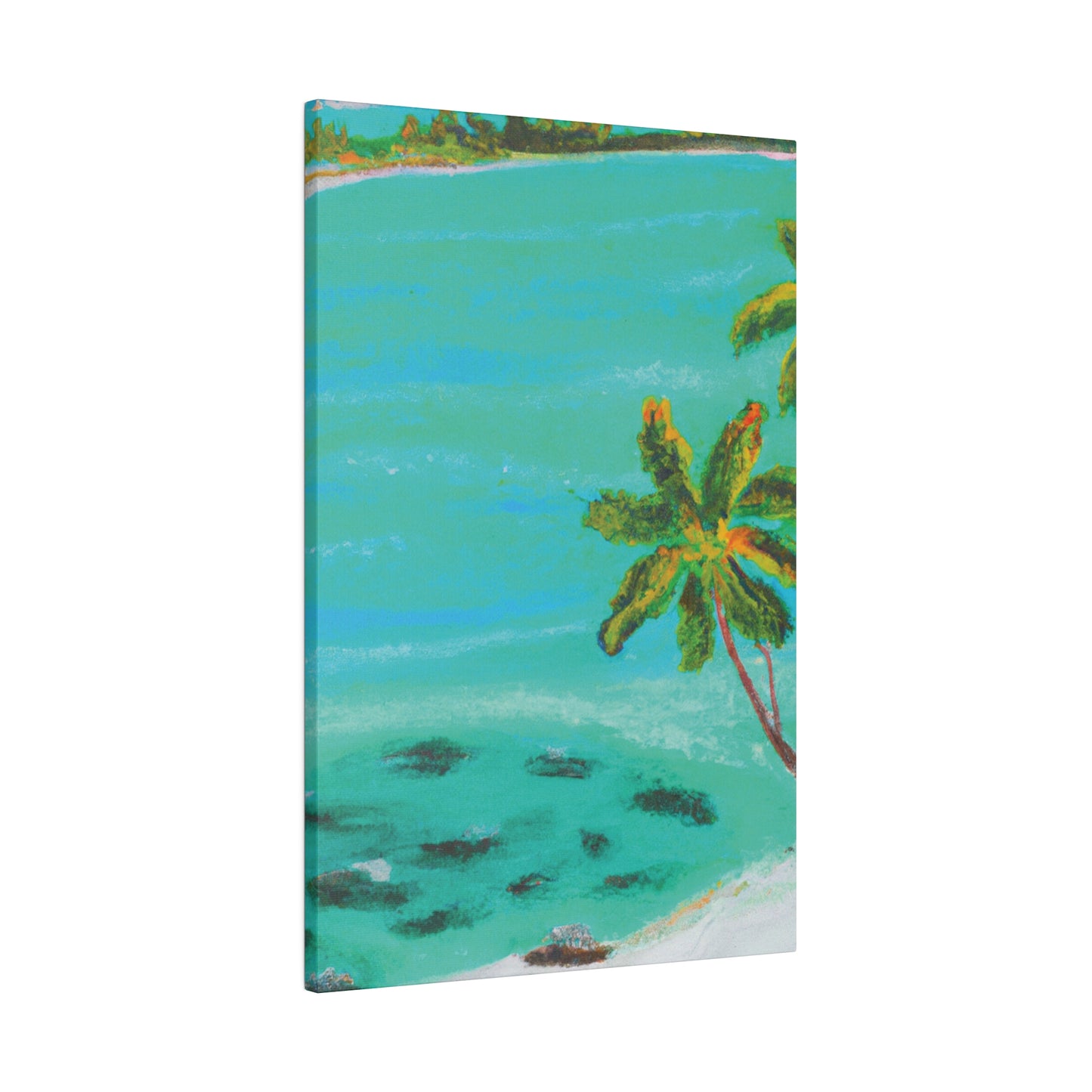 1417P - Bahamas Ocean Painting Print | Bahamas | Ocean | Beach | Poster | Home Decor | Wall Art | Canvas