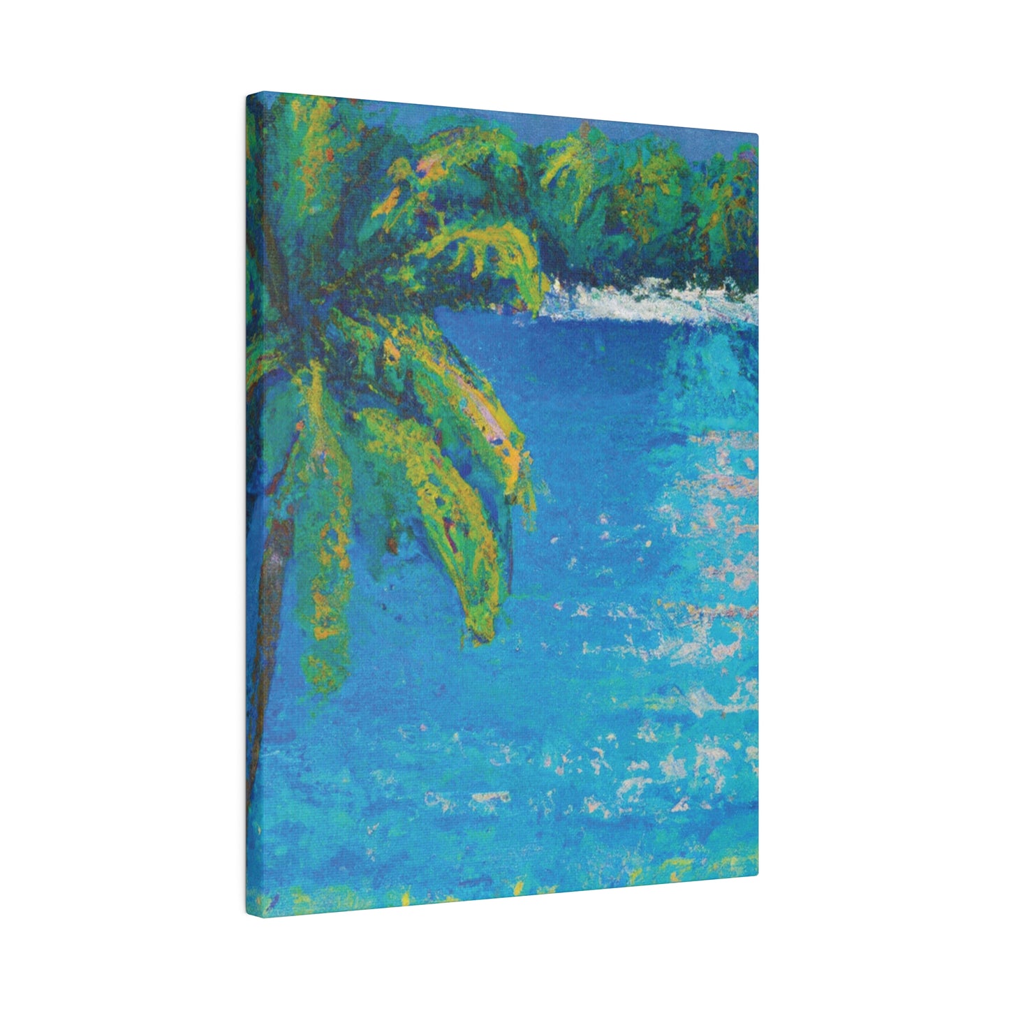 4645A - Bahamas Ocean Painting Print | Bahamas | Ocean | Beach | Poster | Home Decor | Wall Art | Canvas