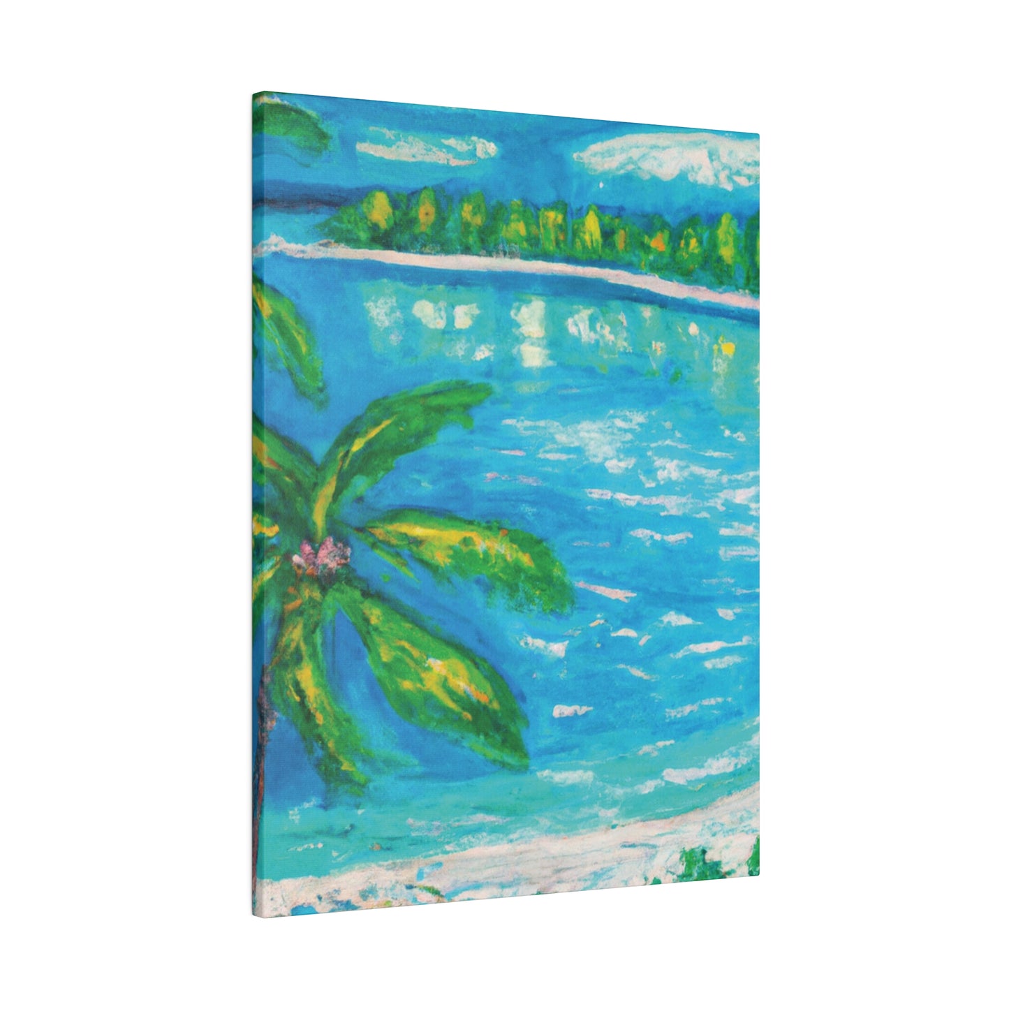 8776T - Bahamas Ocean Painting Print | Bahamas | Ocean | Beach | Poster | Home Decor | Wall Art | Canvas