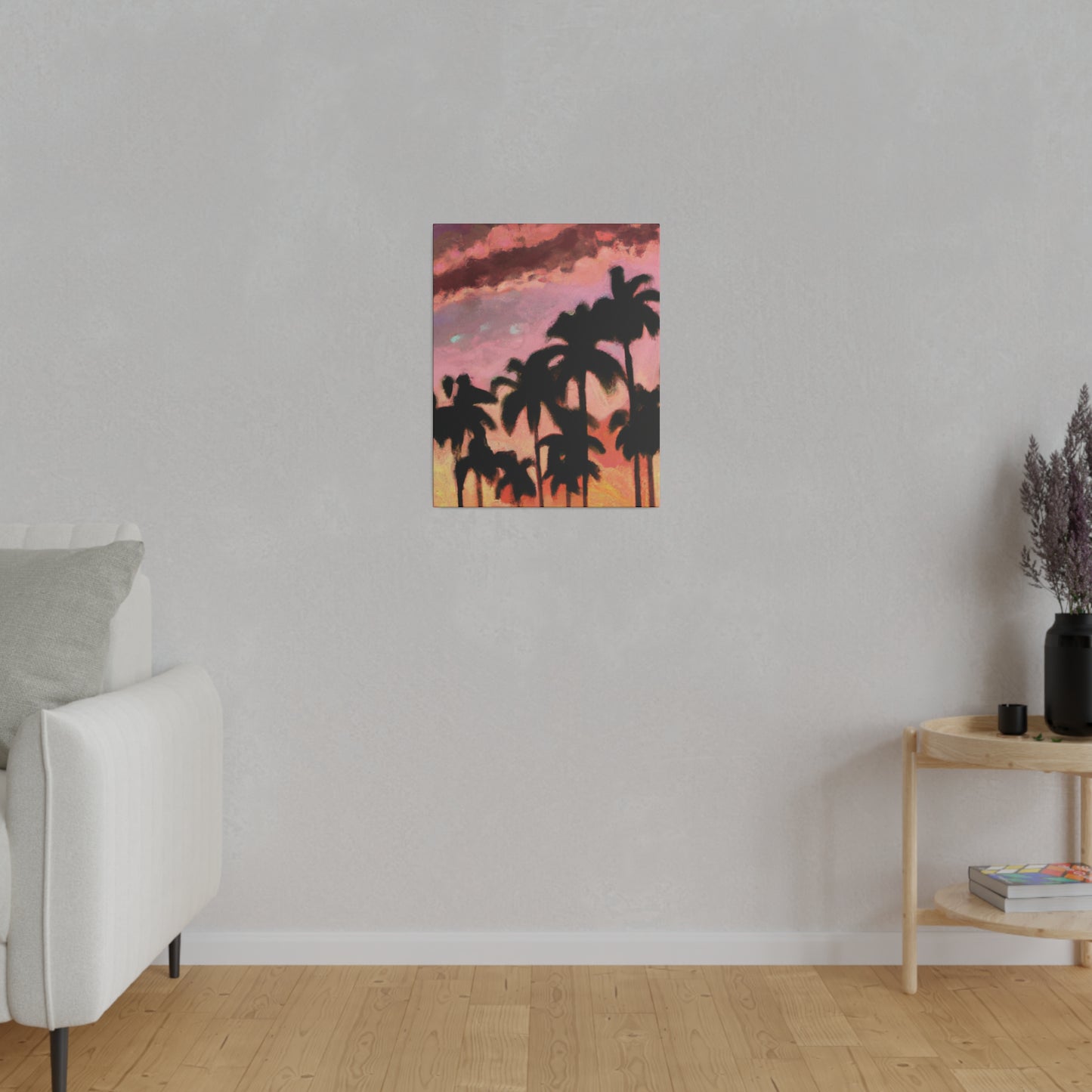 8559Q - Miami Beach Sunset Painting Print | Miami | Beach | Sunset | Poster | Home Decor | Wall Art | Canvas