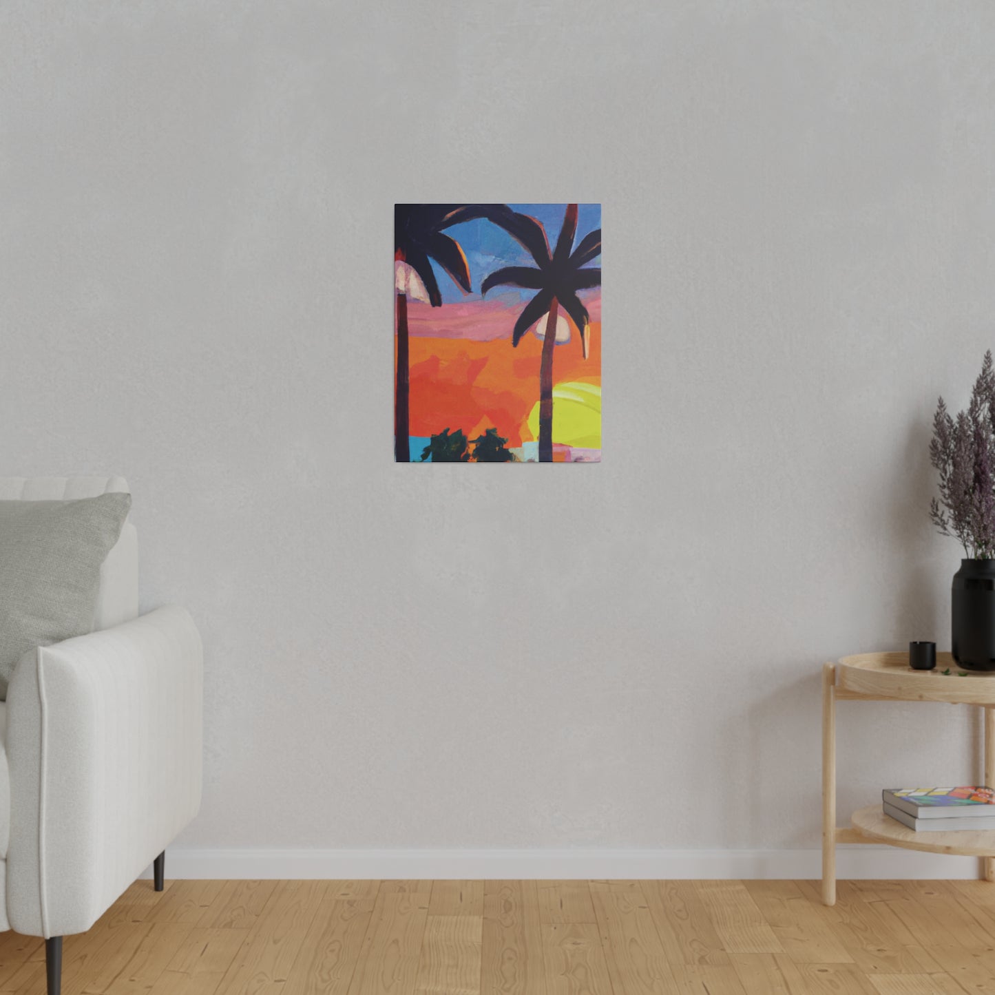 7368X - Miami Beach Sunset Painting Print | Miami | Beach | Sunset | Poster | Home Decor | Wall Art | Canvas