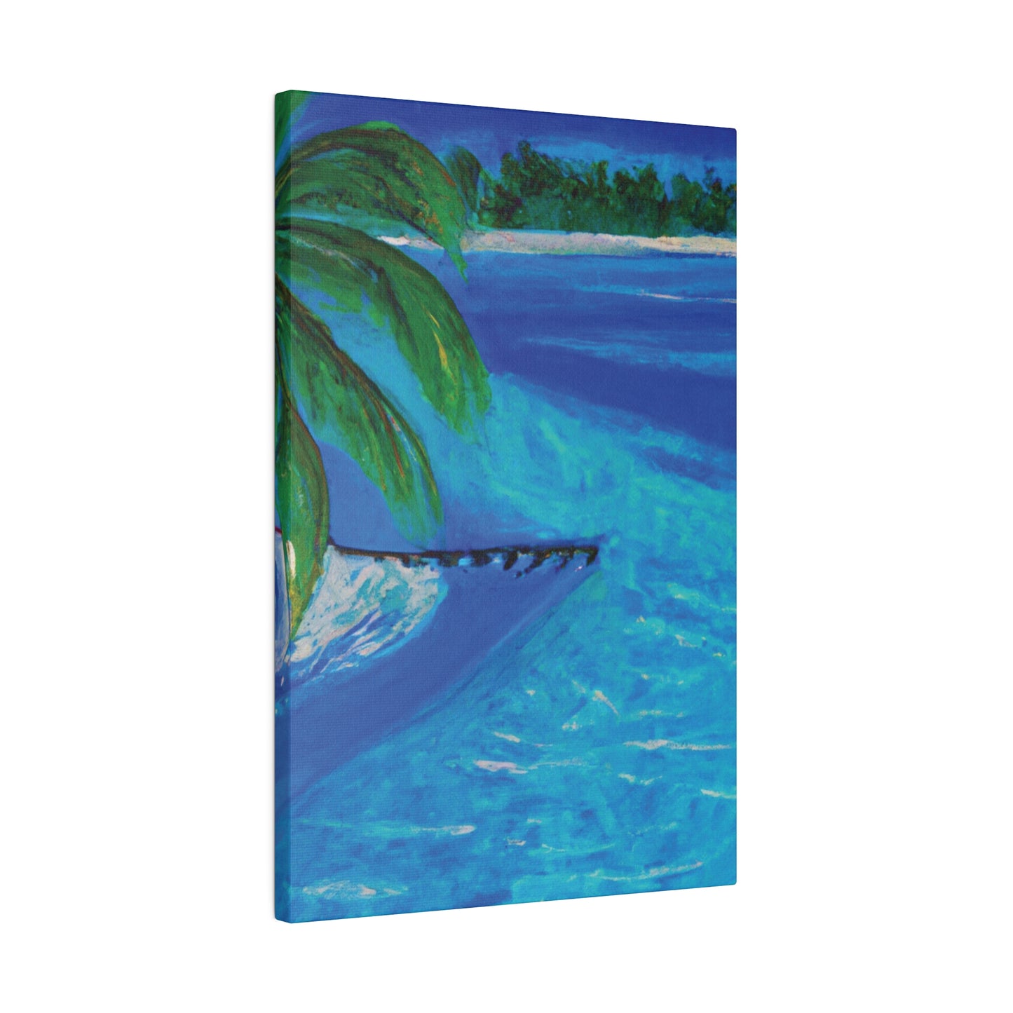 3145T - Bahamas Ocean Painting Print | Bahamas | Ocean | Beach | Poster | Home Decor | Wall Art | Canvas