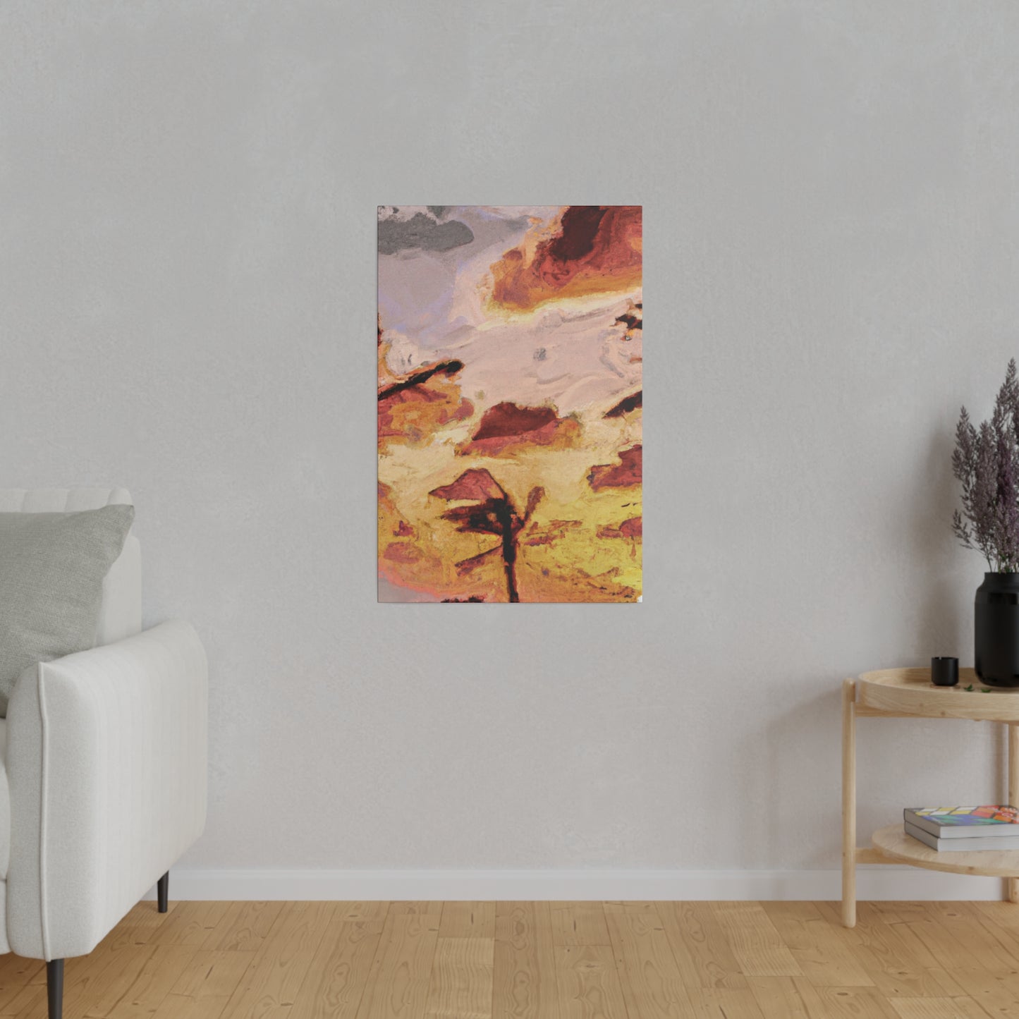 8733P - Miami Beach Sunset Painting Print | Miami | Beach | Sunset | Poster | Home Decor | Wall Art | Canvas