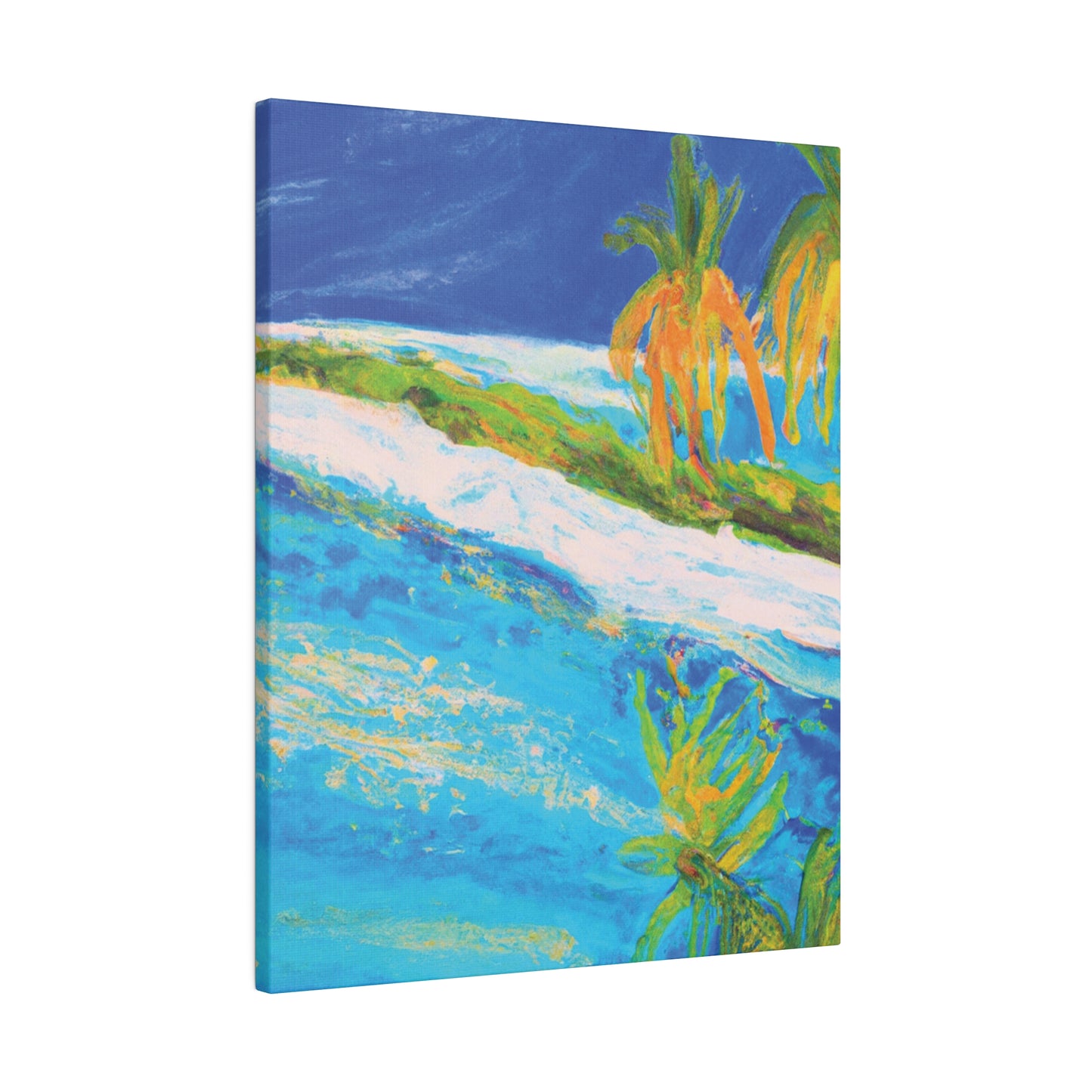 7697G - Bahamas Ocean Painting Print | Bahamas | Ocean | Beach | Poster | Home Decor | Wall Art | Canvas