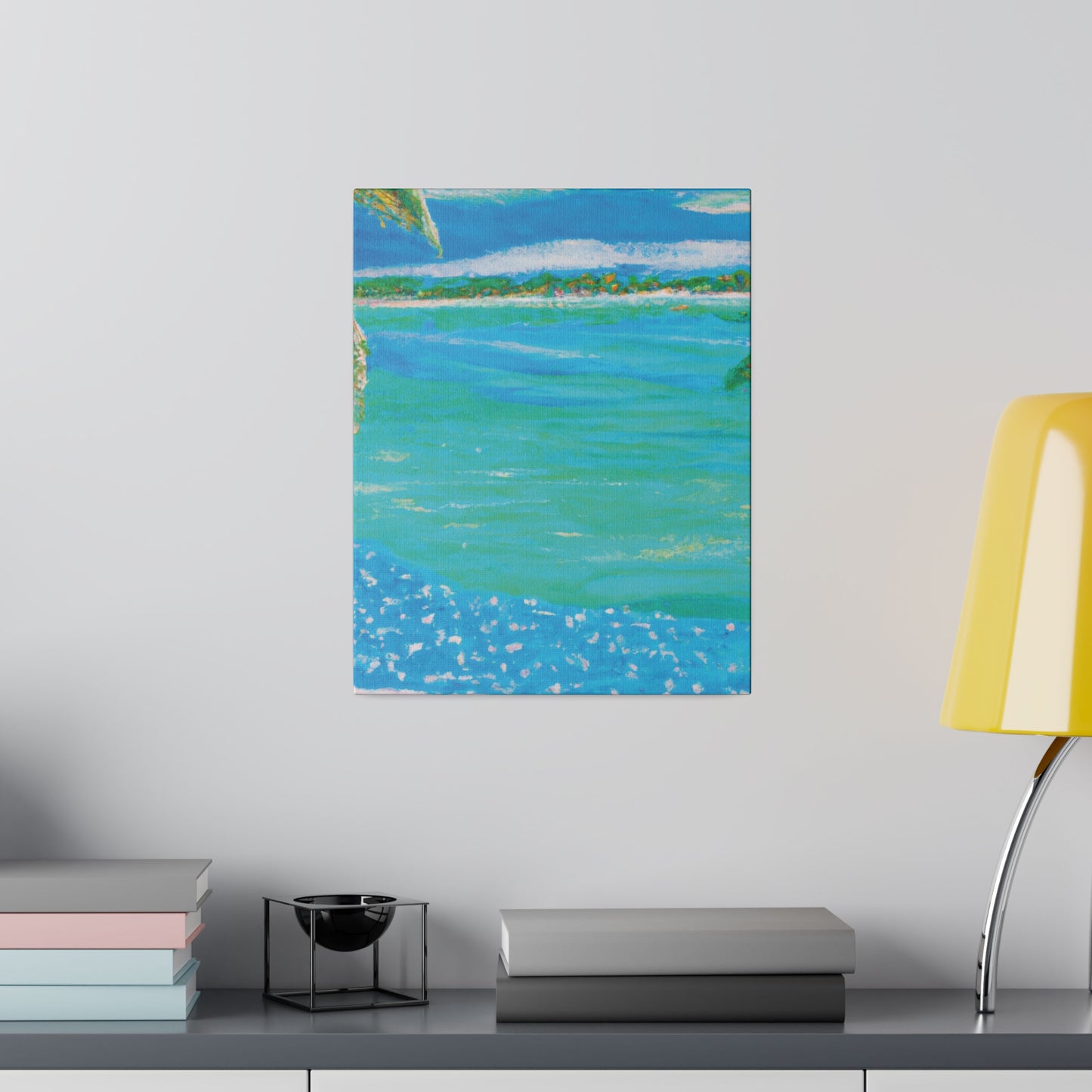 4740W - Bahamas Ocean Painting Print | Bahamas | Ocean | Beach | Poster | Home Decor | Wall Art | Canvas