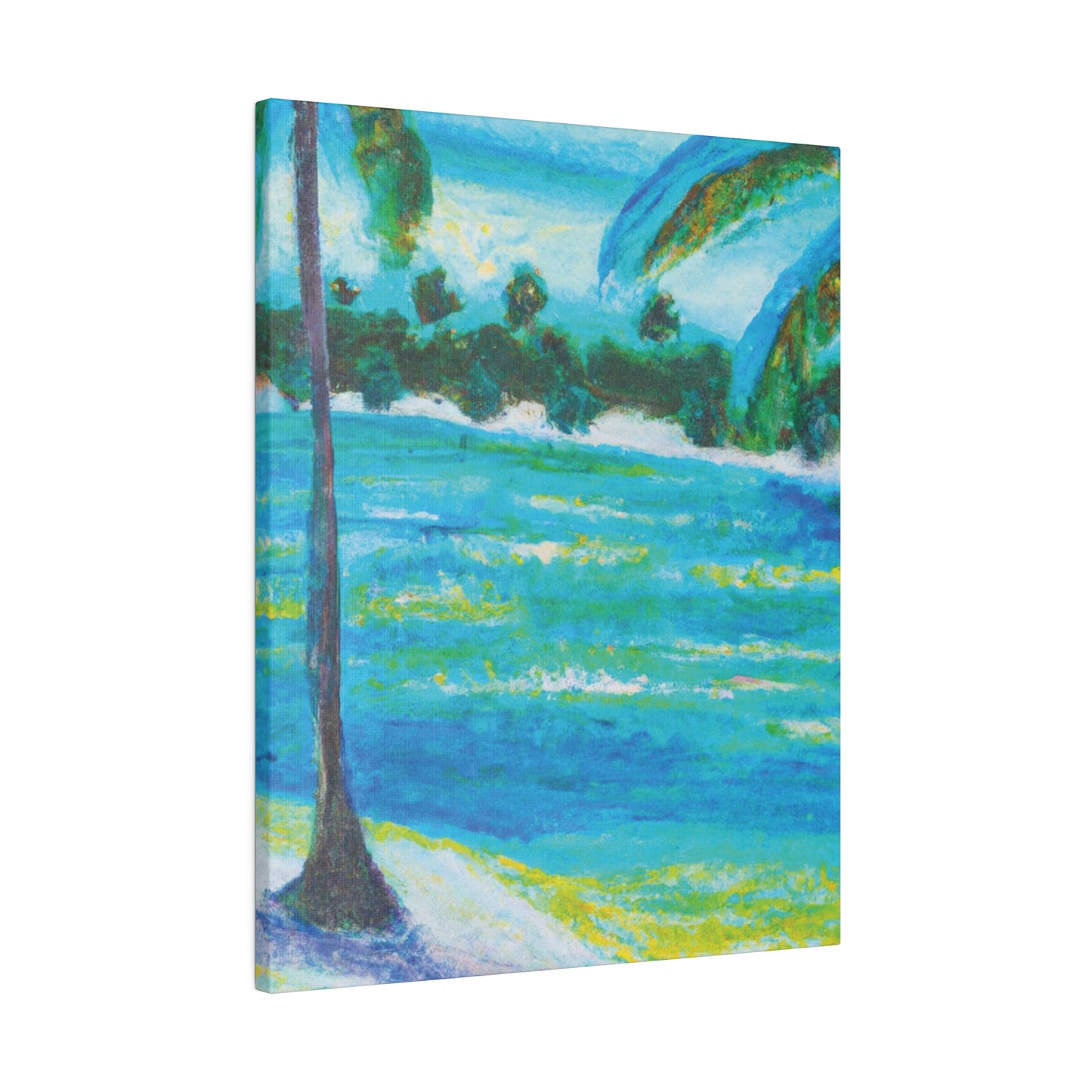 5874R - Bahamas Ocean Painting Print | Bahamas | Ocean | Beach | Poster | Home Decor | Wall Art | Canvas