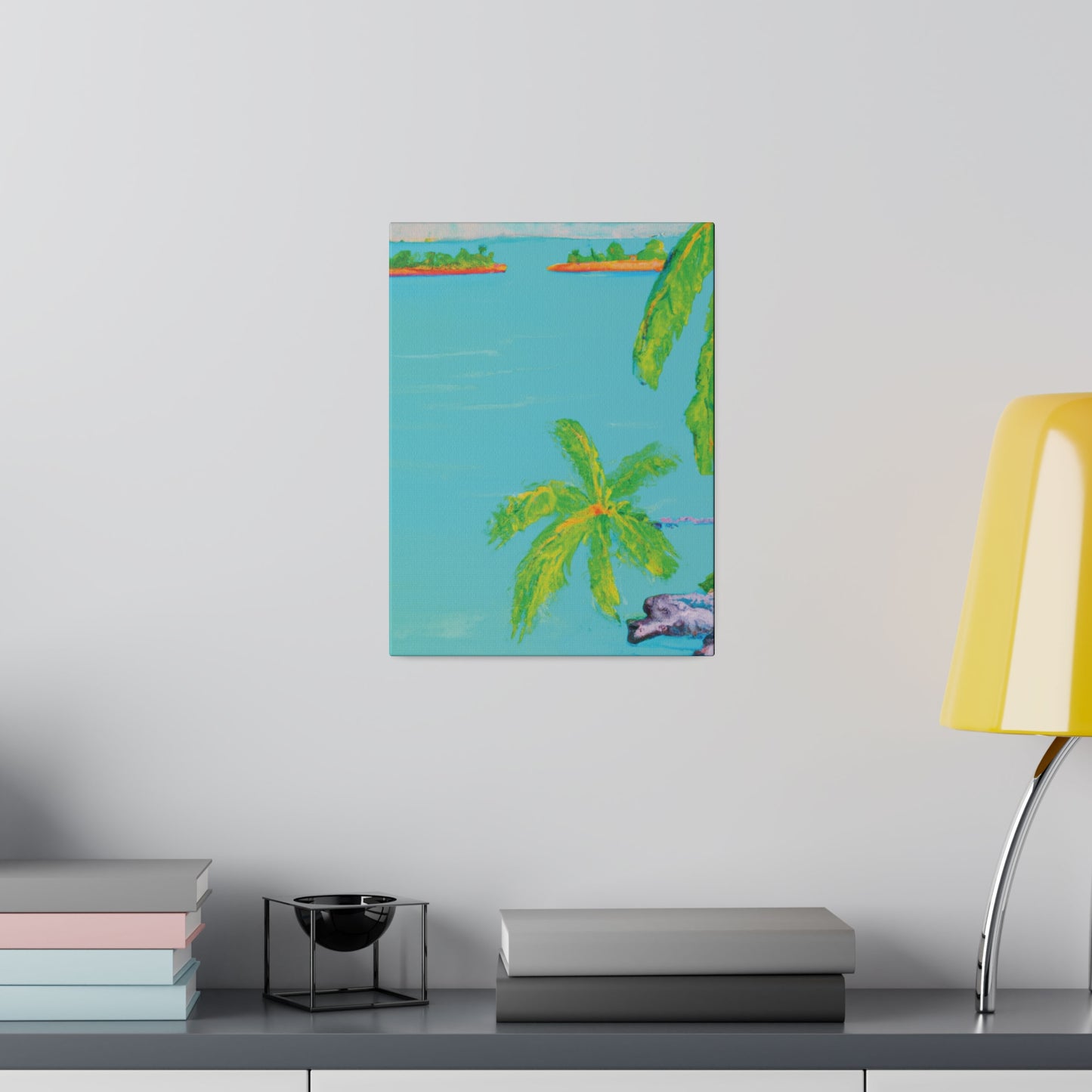 8932V - Bahamas Ocean Painting Print | Bahamas | Ocean | Beach | Poster | Home Decor | Wall Art | Canvas