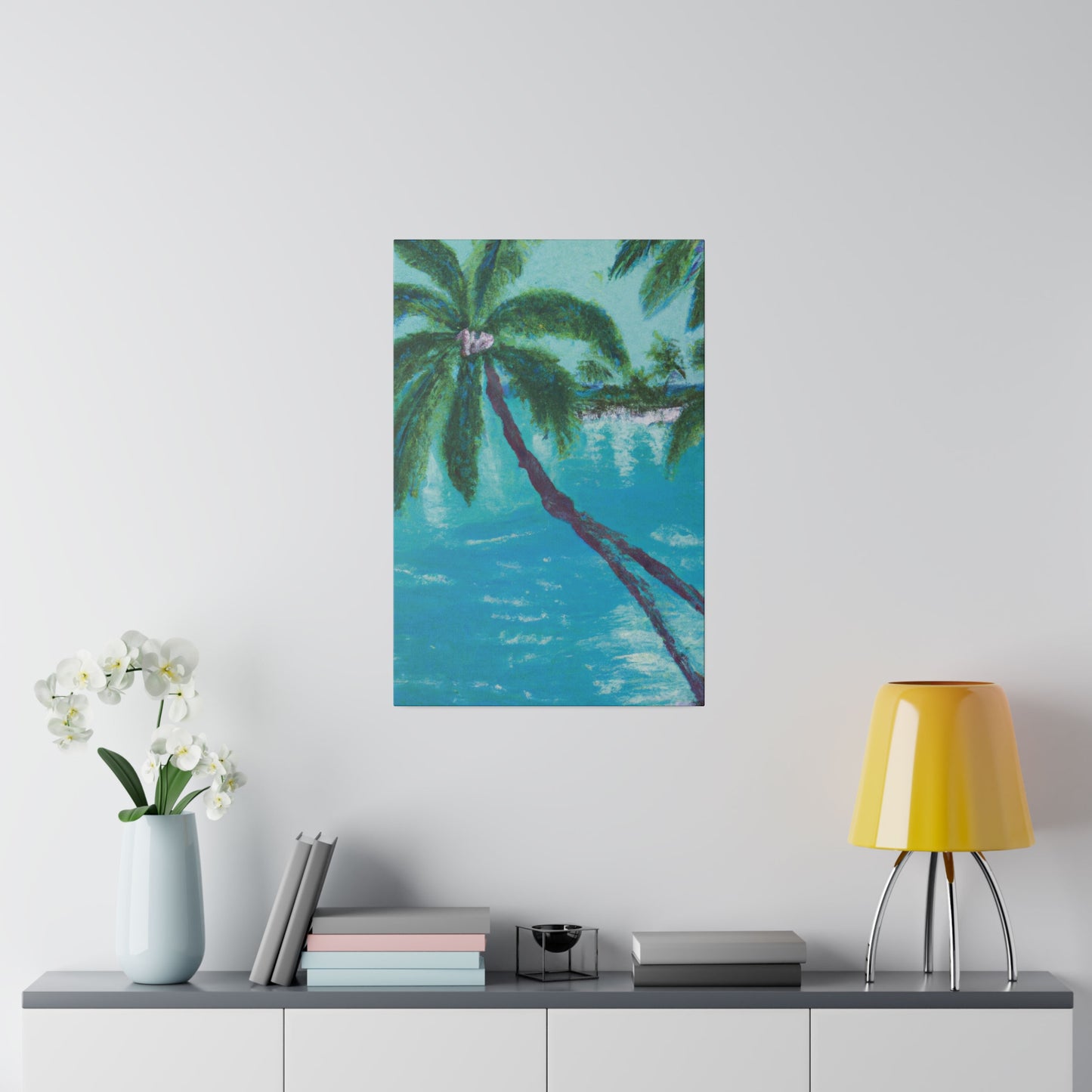 5392F - Bahamas Ocean Painting Print | Bahamas | Ocean | Beach | Poster | Home Decor | Wall Art | Canvas