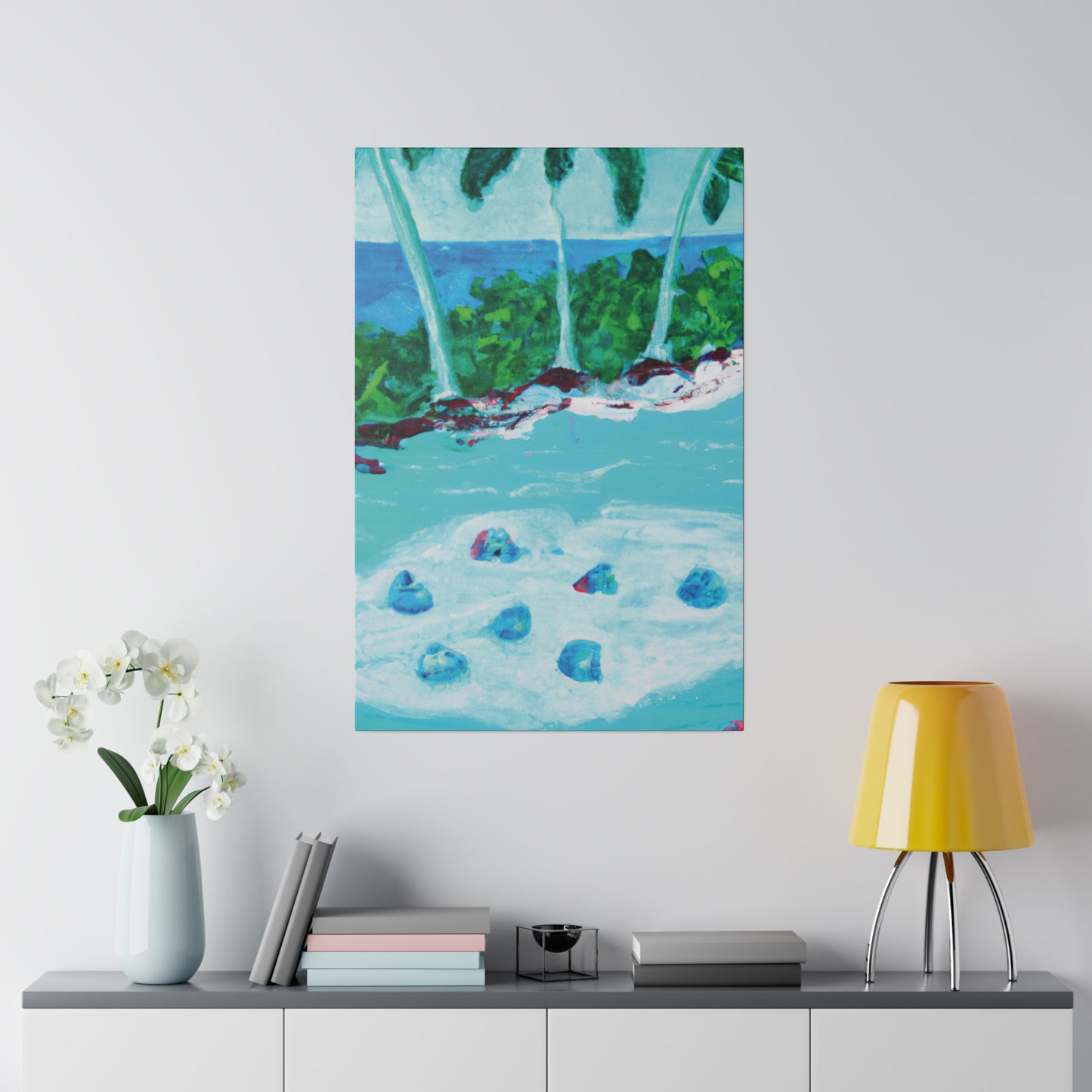 6791E - Bahamas Ocean Painting Print | Bahamas | Ocean | Beach | Poster | Home Decor | Wall Art | Canvas