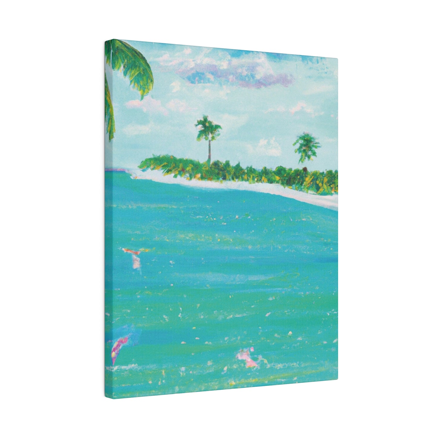 6576D - Bahamas Ocean Painting Print | Bahamas | Ocean | Beach | Poster | Home Decor | Wall Art | Canvas