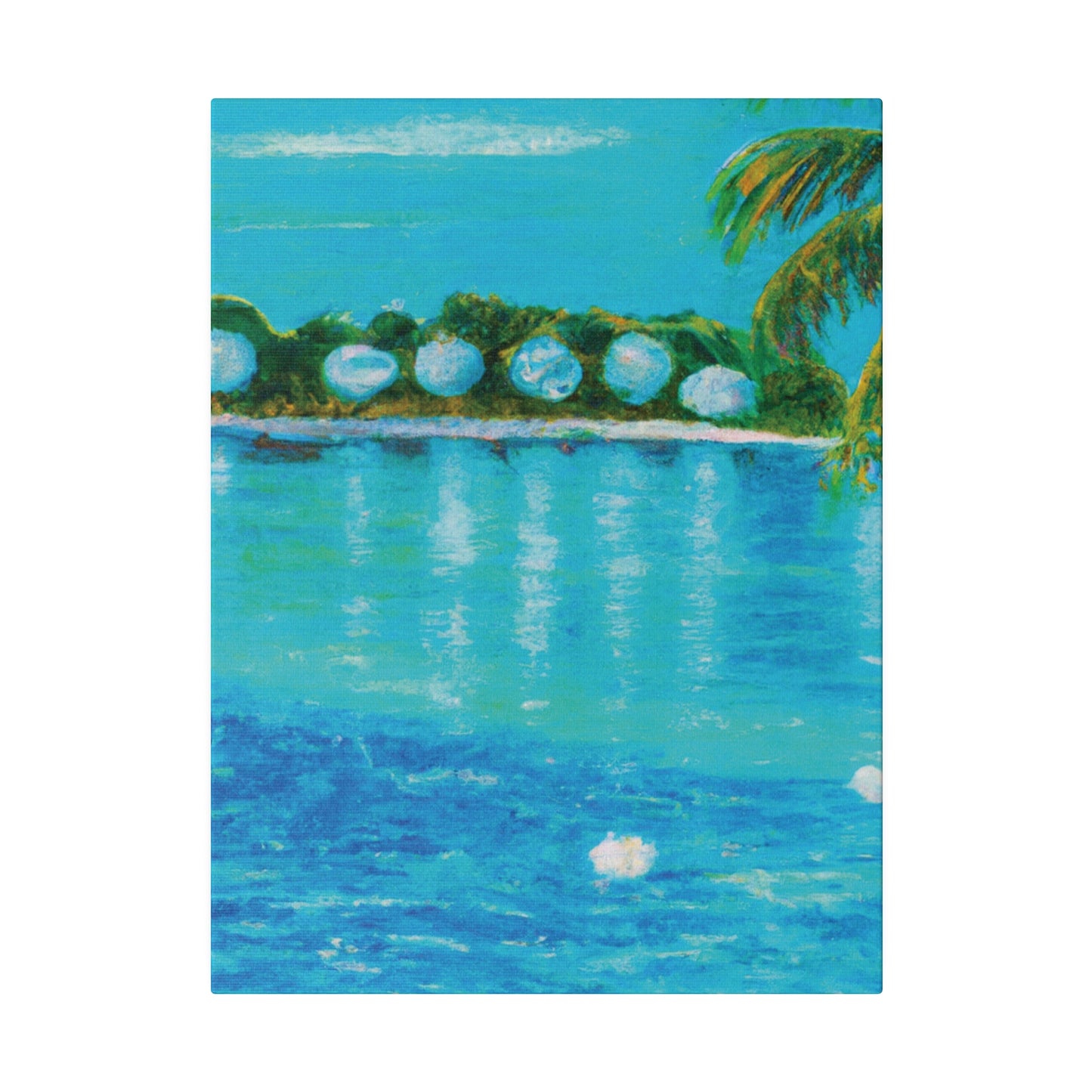 912X - Bahamas Ocean Painting Print | Bahamas | Ocean | Beach | Poster | Home Decor | Wall Art | Canvas