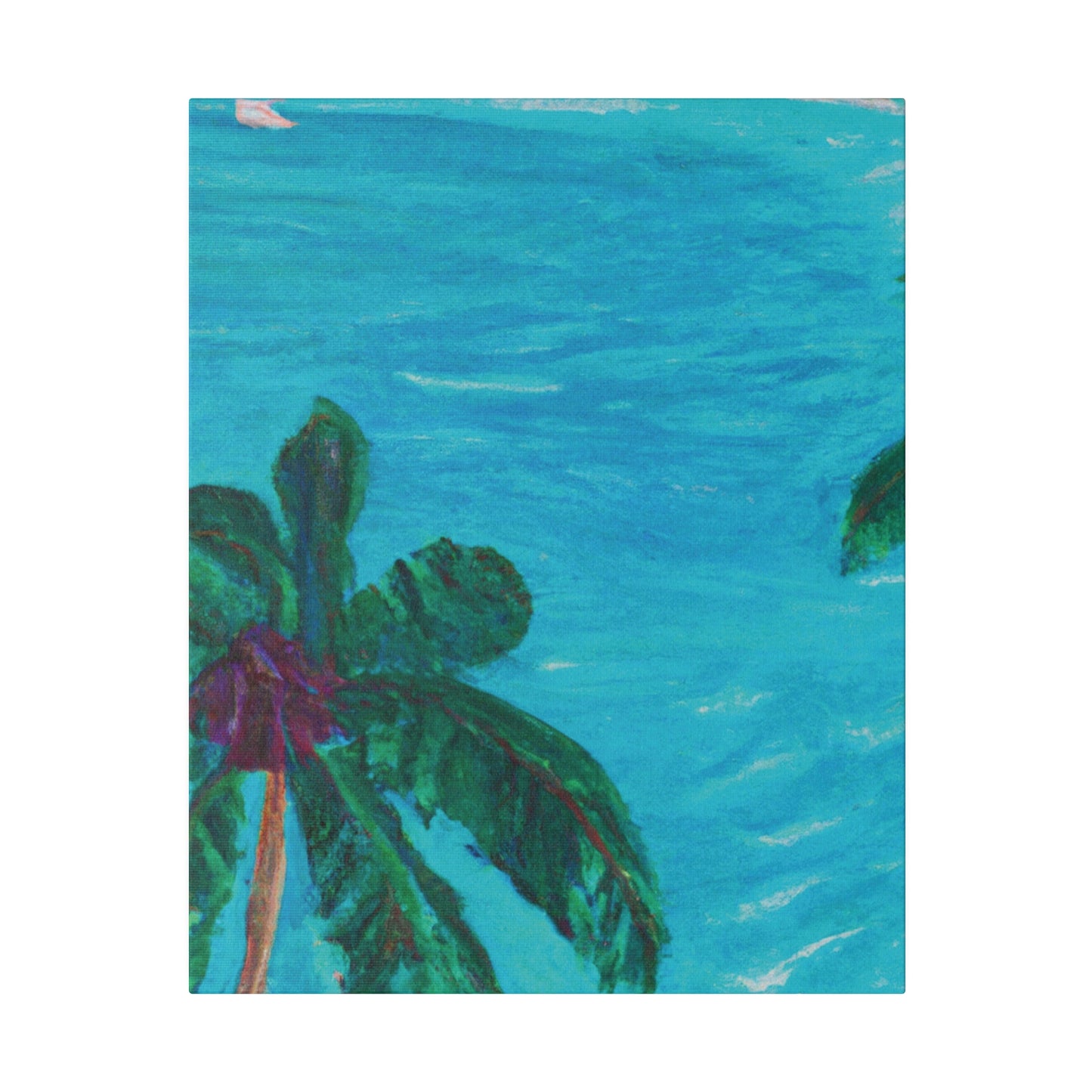 8319W - Bahamas Ocean Painting Print | Bahamas | Ocean | Beach | Poster | Home Decor | Wall Art | Canvas