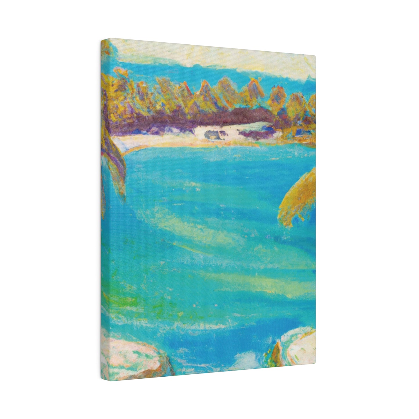 5706H - Bahamas Ocean Painting Print | Bahamas | Ocean | Beach | Poster | Home Decor | Wall Art | Canvas