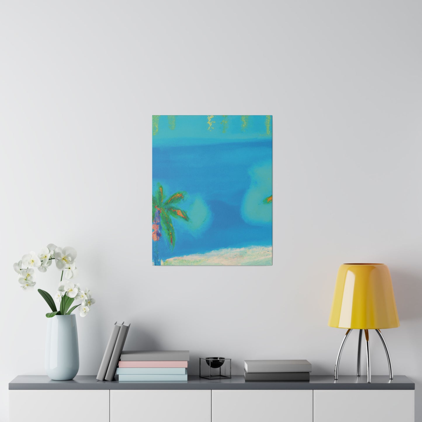 4785X - Bahamas Ocean Painting Print | Bahamas | Ocean | Beach | Poster | Home Decor | Wall Art | Canvas