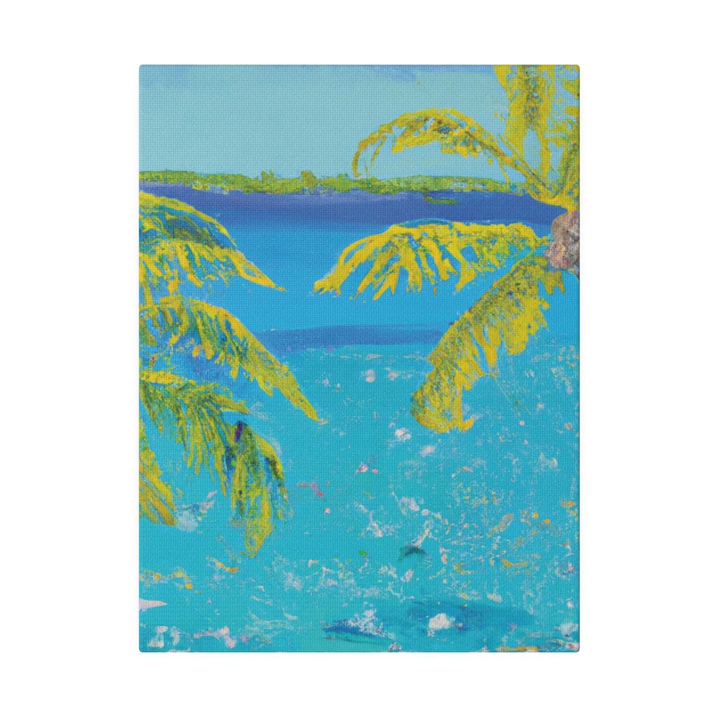 9282F - Bahamas Ocean Painting Print | Bahamas | Ocean | Beach | Poster | Home Decor | Wall Art | Canvas