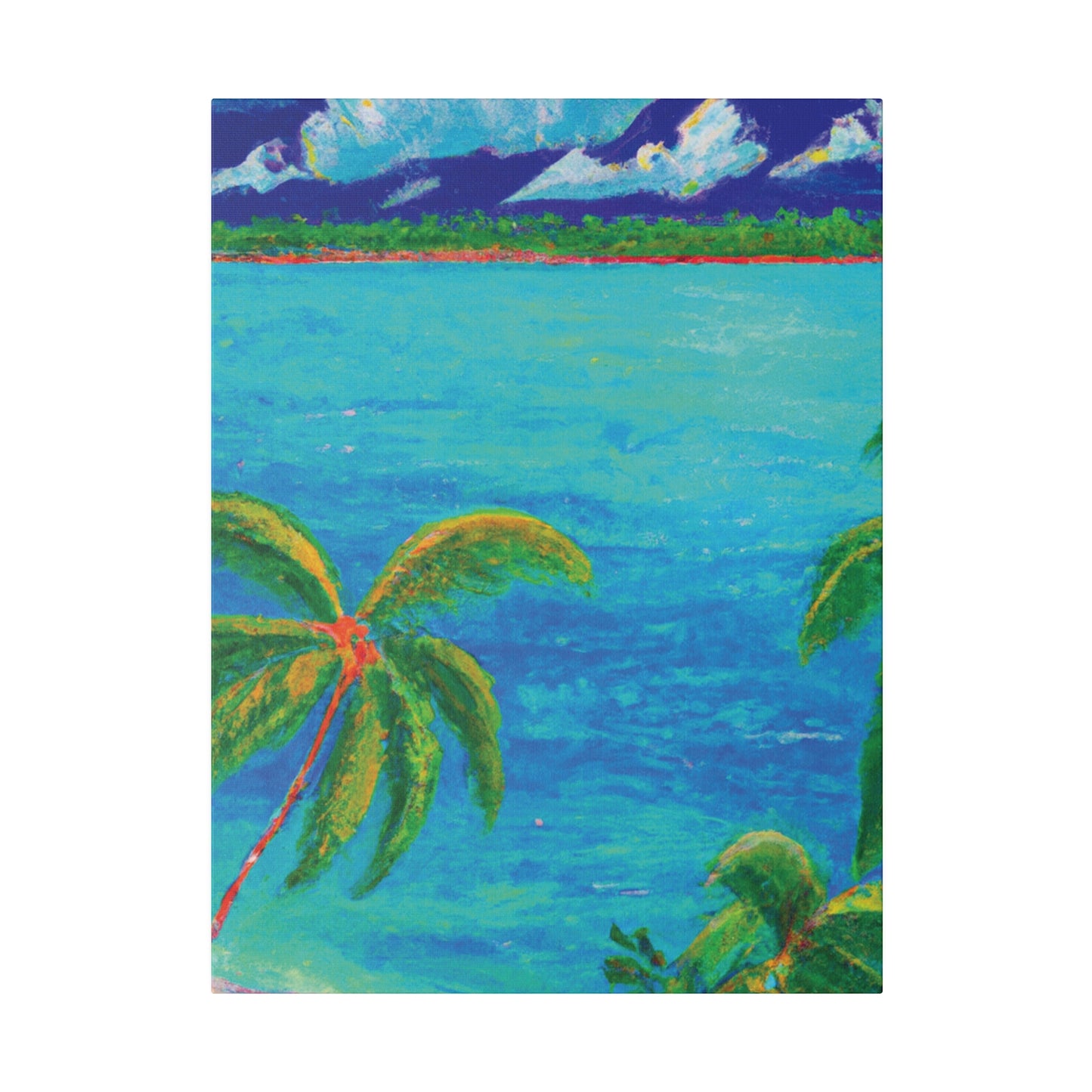 5654U - Bahamas Ocean Painting Print | Bahamas | Ocean | Beach | Poster | Home Decor | Wall Art | Canvas