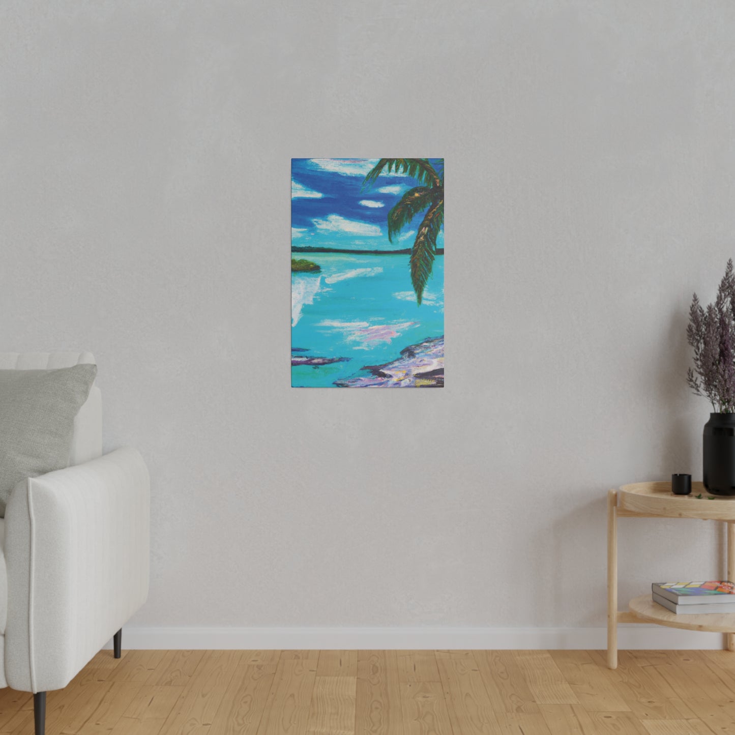 9184C - Bahamas Ocean Painting Print | Bahamas | Ocean | Beach | Poster | Home Decor | Wall Art | Canvas