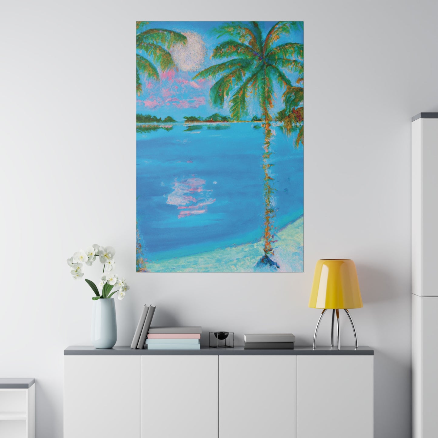 7853V - Bahamas Ocean Painting Print | Bahamas | Ocean | Beach | Poster | Home Decor | Wall Art | Canvas