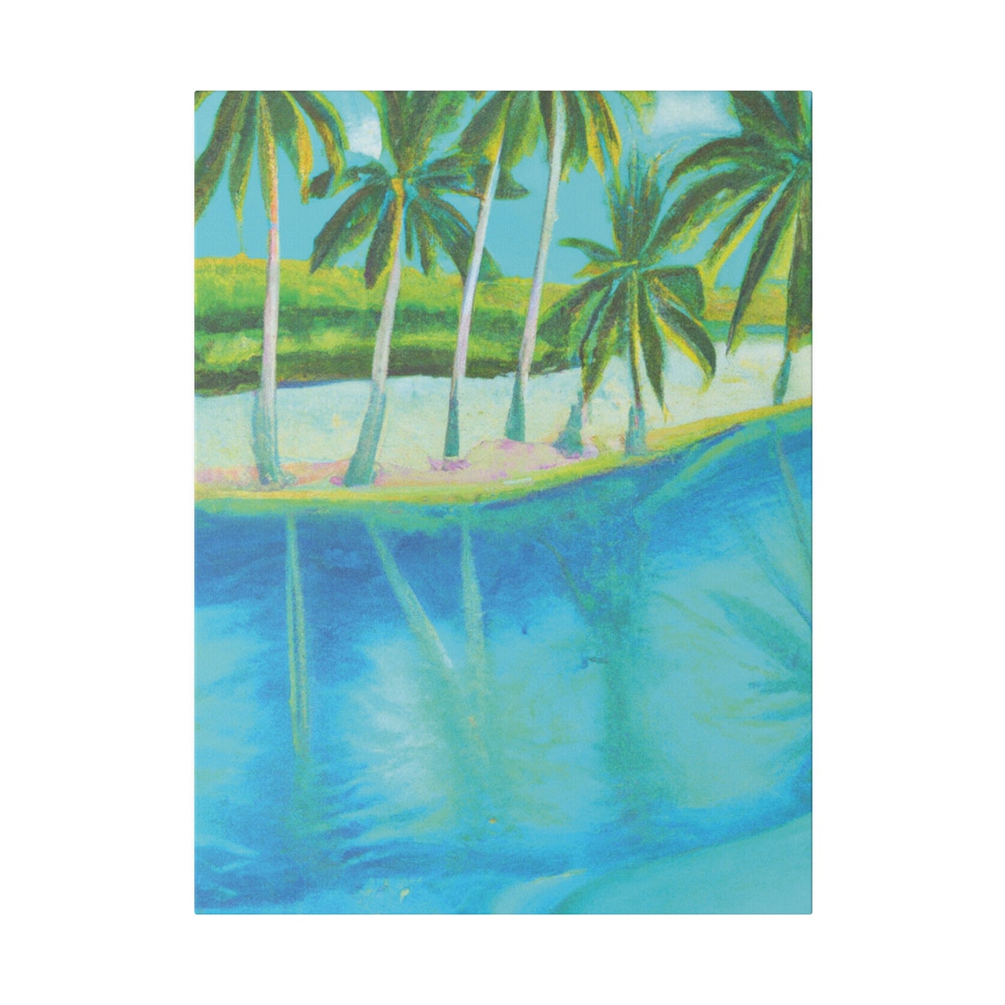 5436R - Bahamas Ocean Painting Print | Bahamas | Ocean | Beach | Poster | Home Decor | Wall Art | Canvas