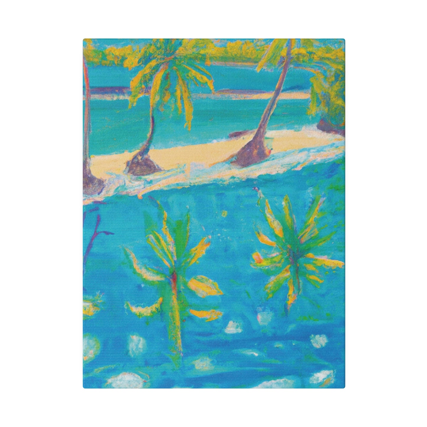 4825R - Bahamas Ocean Painting Print | Bahamas | Ocean | Beach | Poster | Home Decor | Wall Art | Canvas