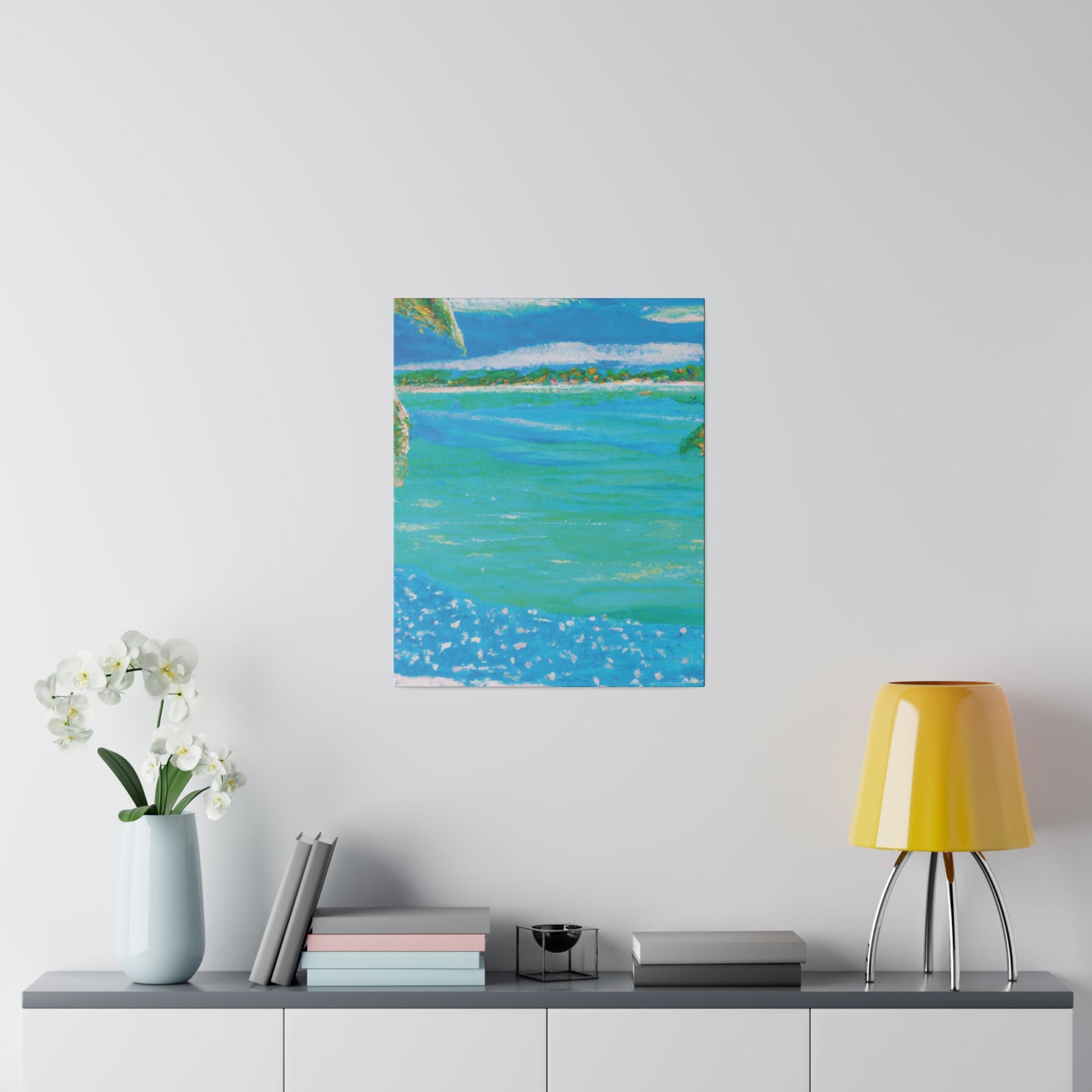 4740W - Bahamas Ocean Painting Print | Bahamas | Ocean | Beach | Poster | Home Decor | Wall Art | Canvas