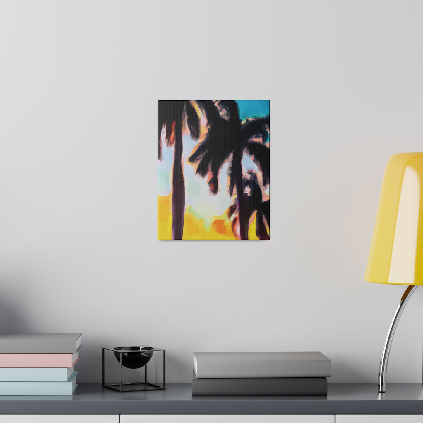 5485W - Miami Beach Sunset Painting Print | Miami | Beach | Sunset | Poster | Home Decor | Wall Art | Canvas