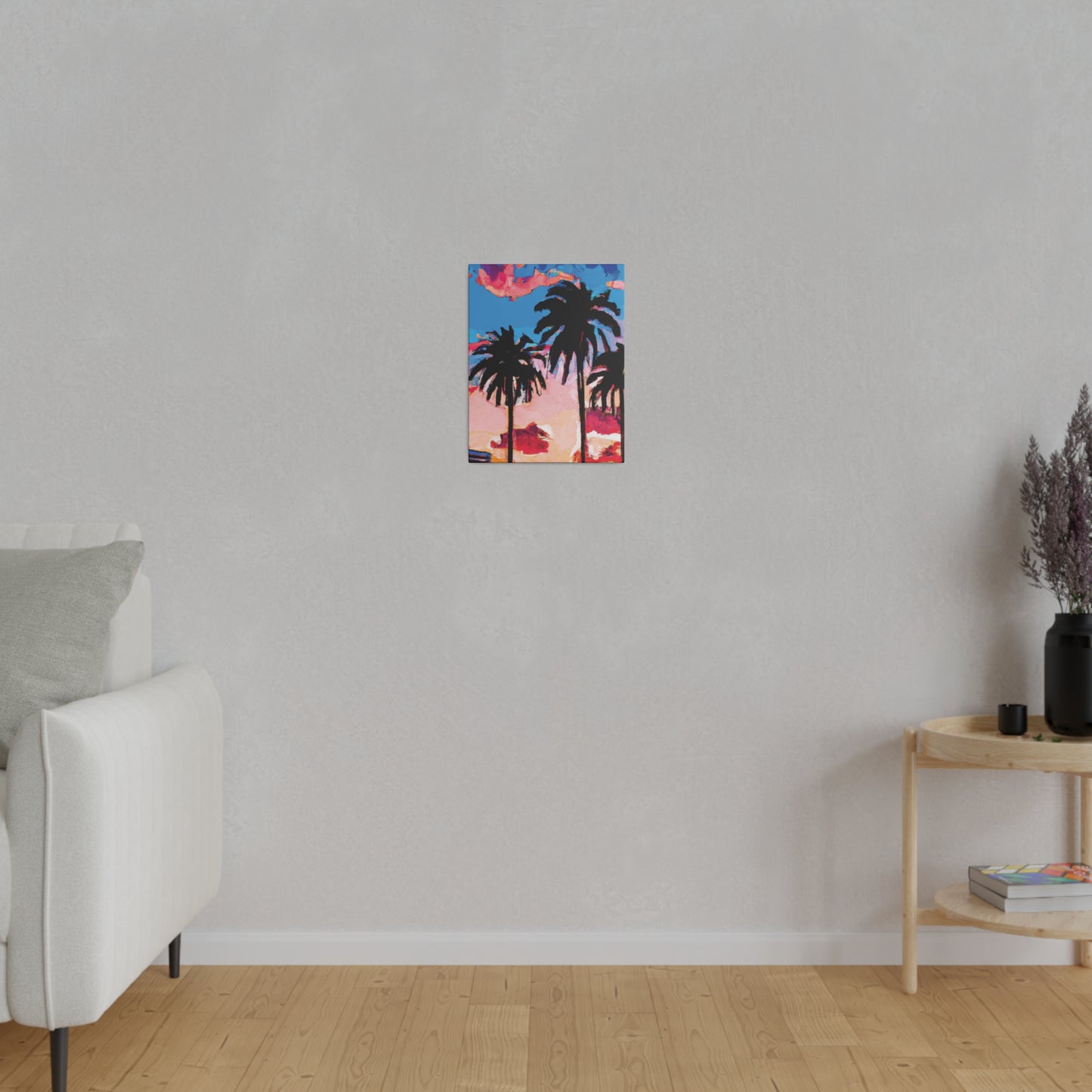 4347Z - Miami Beach Sunset Painting Print | Miami | Beach | Sunset | Poster | Home Decor | Wall Art | Canvas