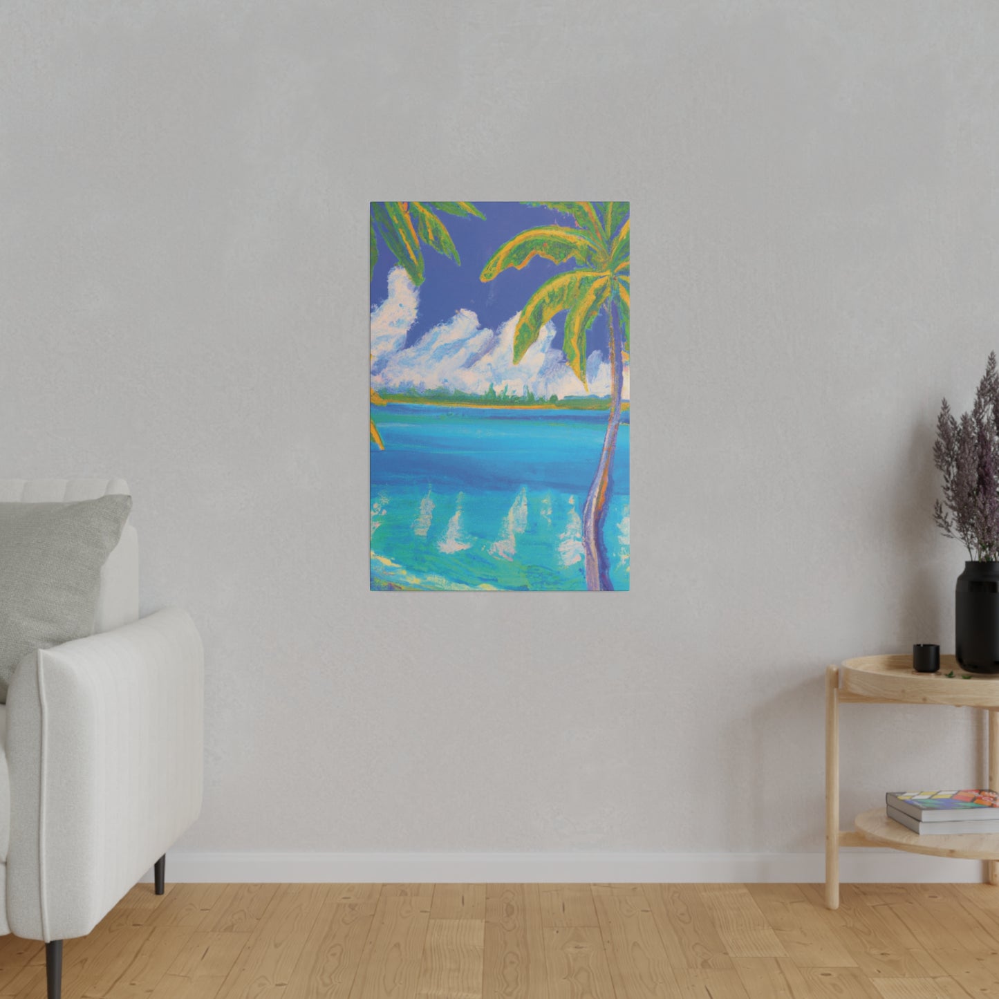 3054I - Bahamas Ocean Painting Print | Bahamas | Ocean | Beach | Poster | Home Decor | Wall Art | Canvas