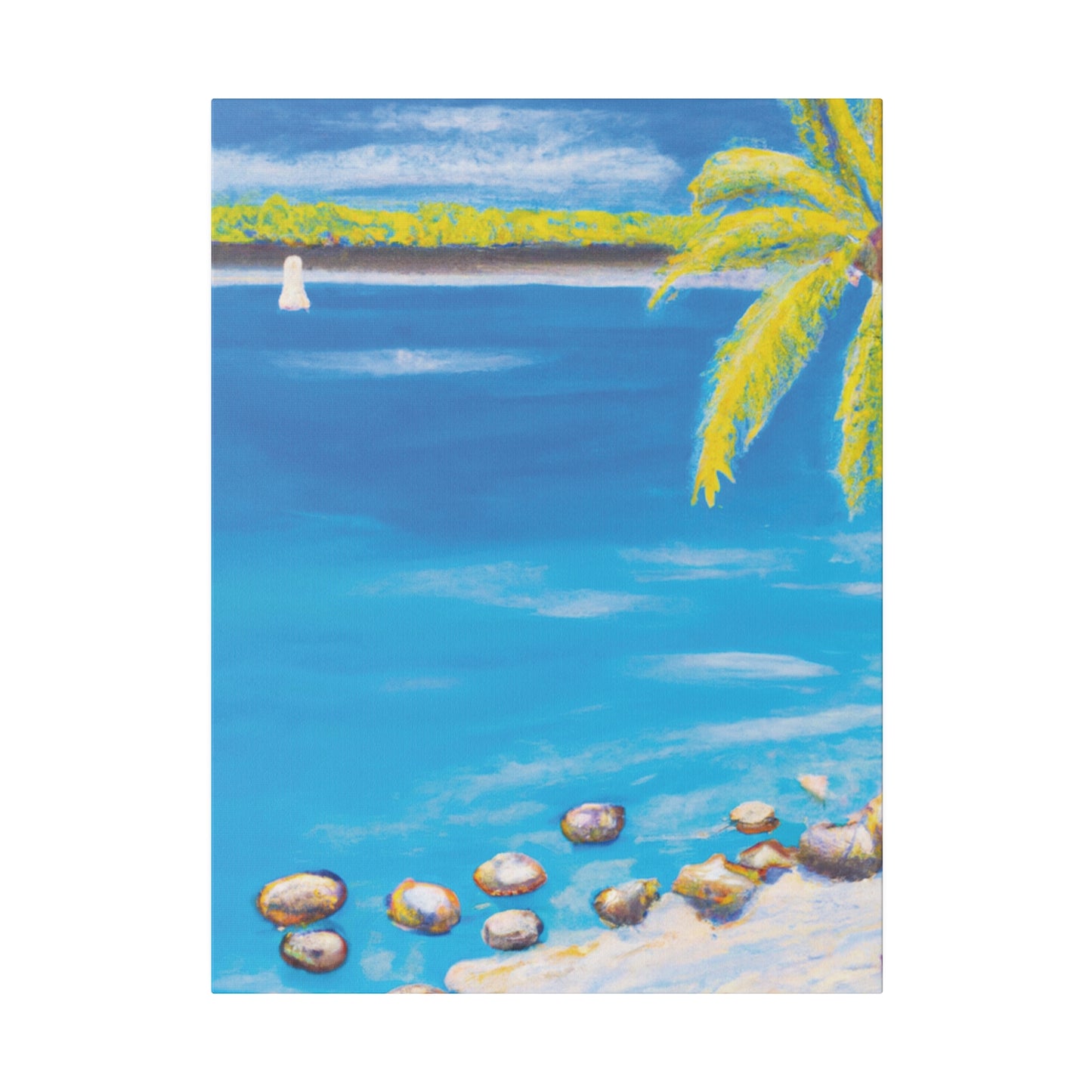 8593F - Bahamas Ocean Painting Print | Bahamas | Ocean | Beach | Poster | Home Decor | Wall Art | Canvas