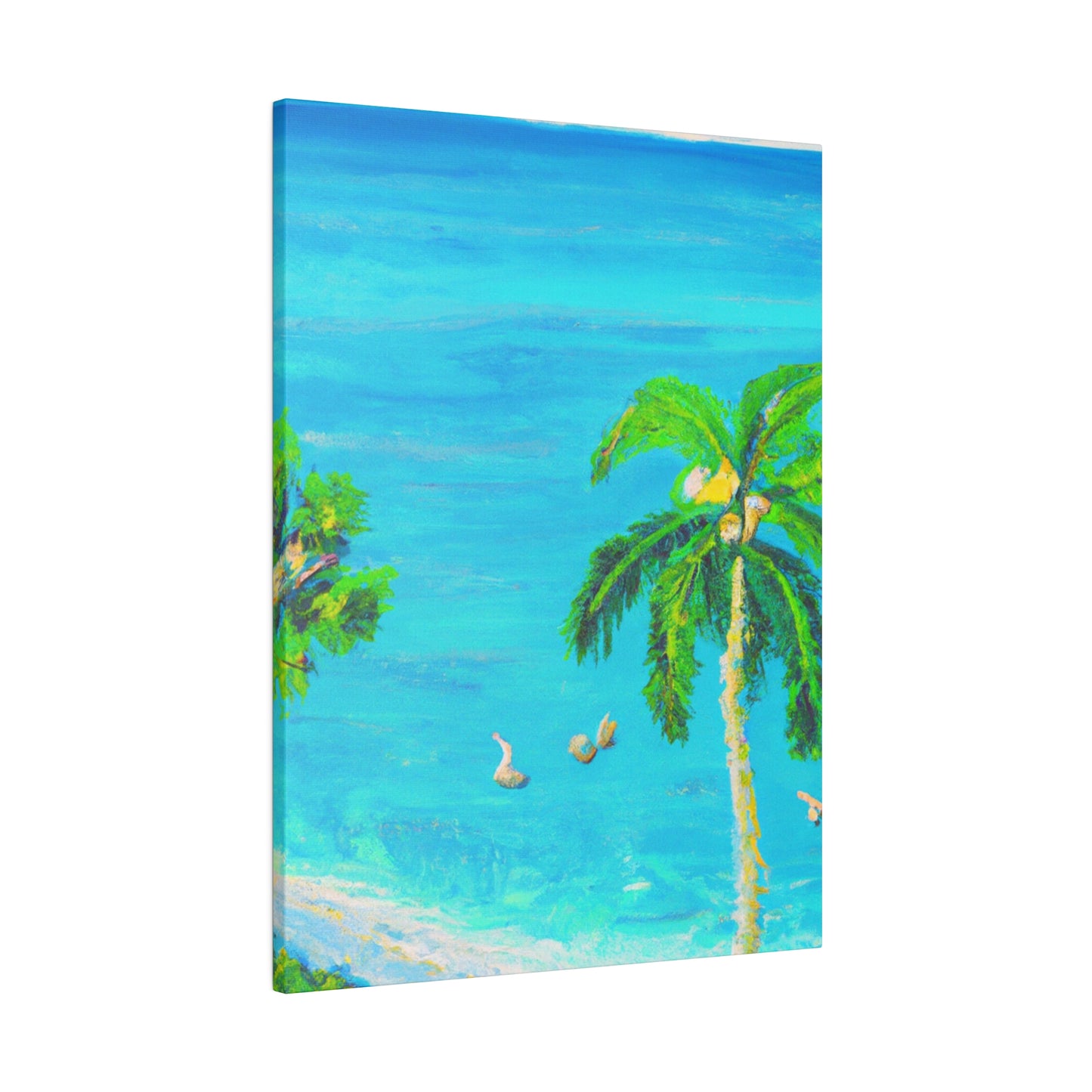 3749J - Bahamas Ocean Painting Print | Bahamas | Ocean | Beach | Poster | Home Decor | Wall Art | Canvas