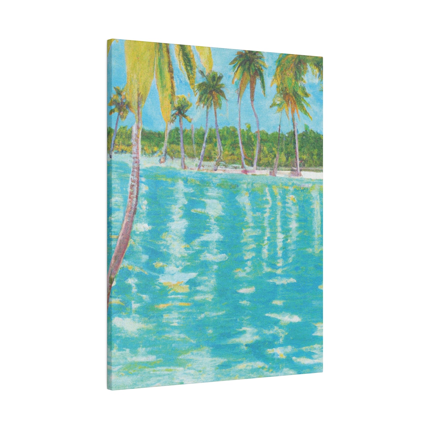 8537R - Bahamas Ocean Painting Print | Bahamas | Ocean | Beach | Poster | Home Decor | Wall Art | Canvas