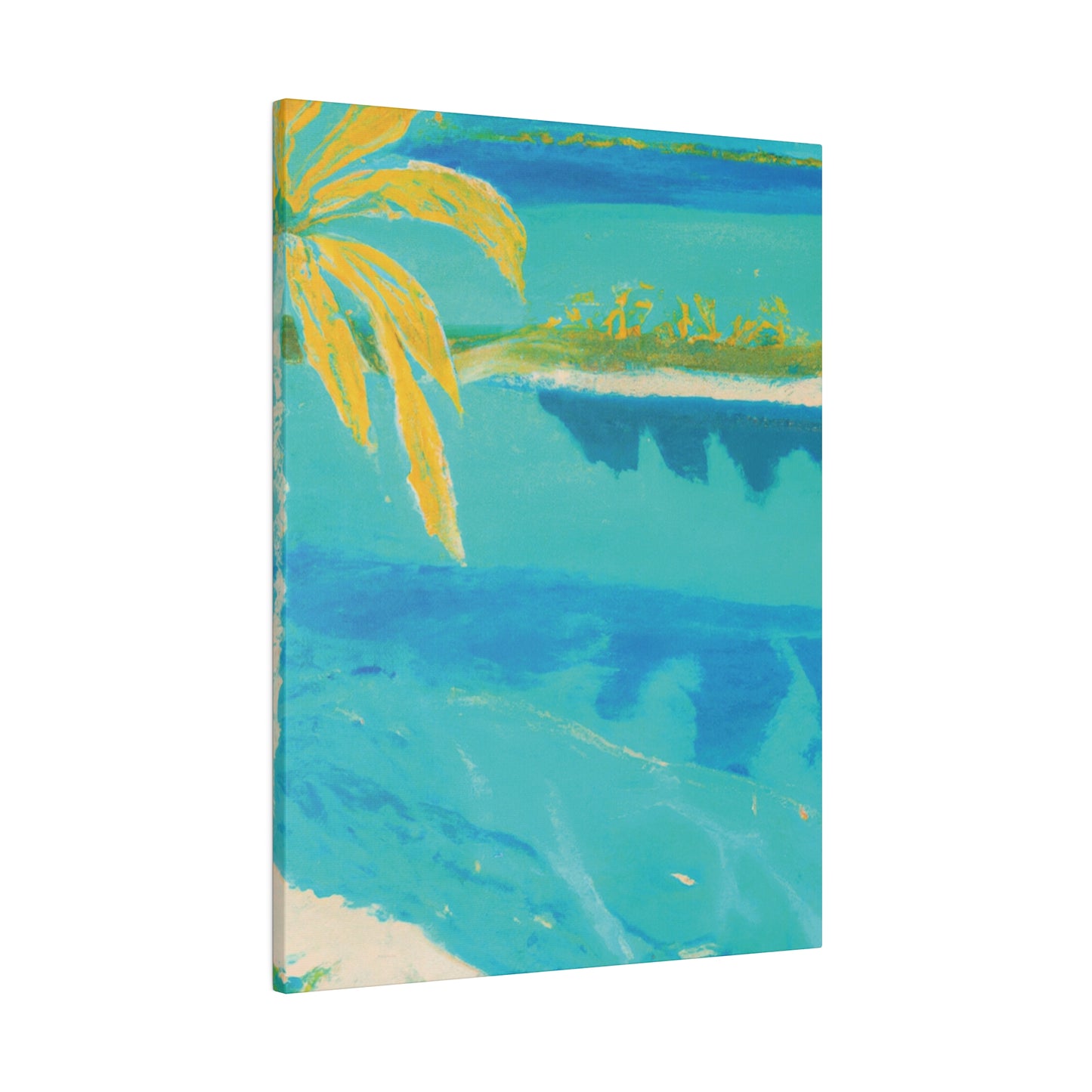 9110Q - Bahamas Ocean Painting Print | Bahamas | Ocean | Beach | Poster | Home Decor | Wall Art | Canvas